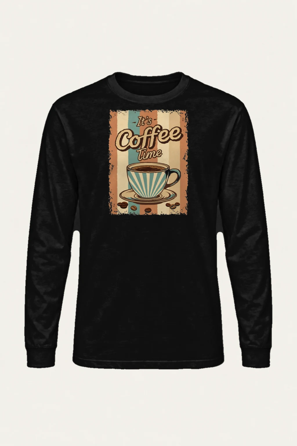 "It's Coffee Time" Unisex Longsleeve T-shirt | Gildan 2400