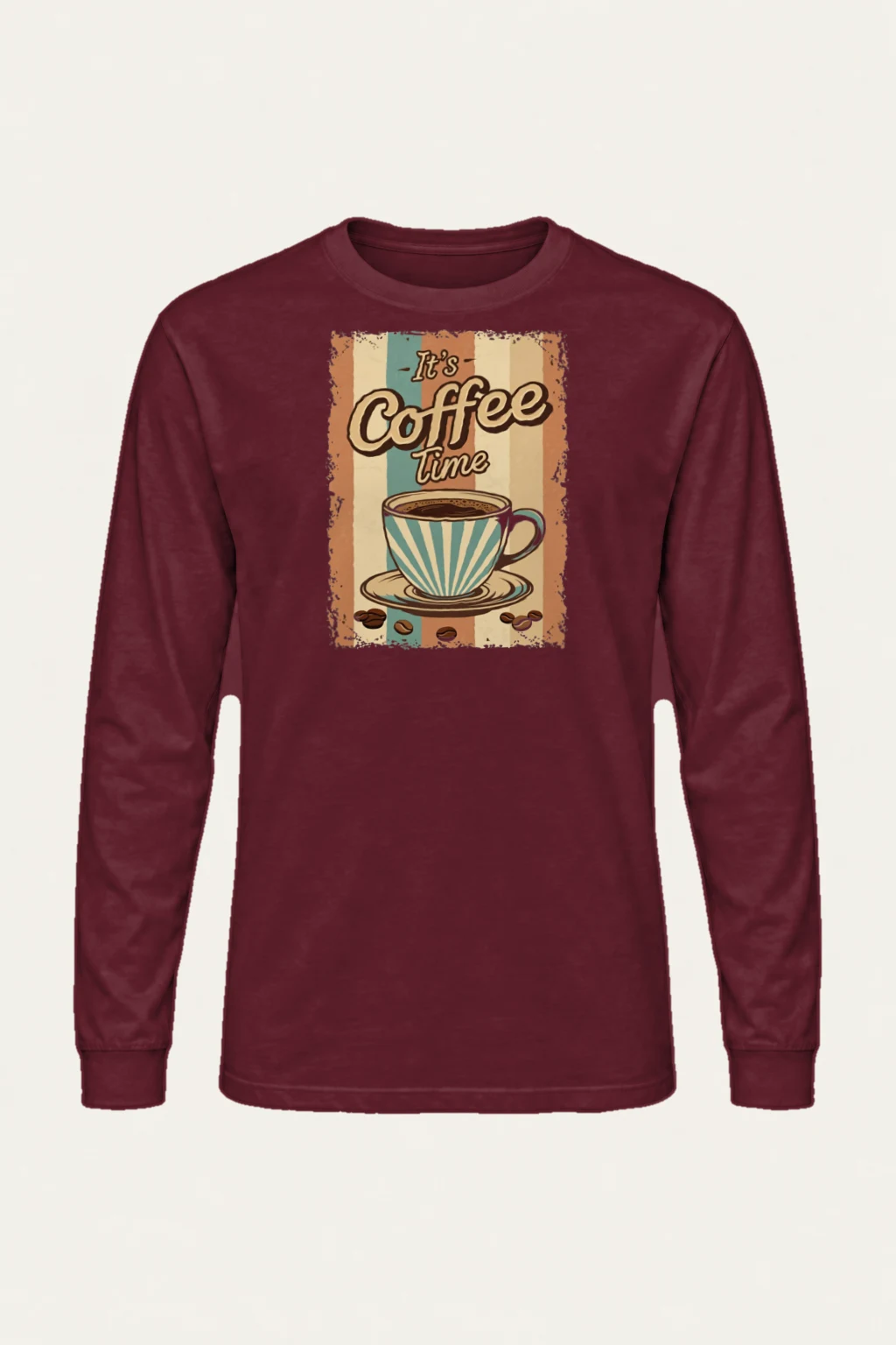 "It's Coffee Time" Unisex Longsleeve T-shirt | Gildan 2400