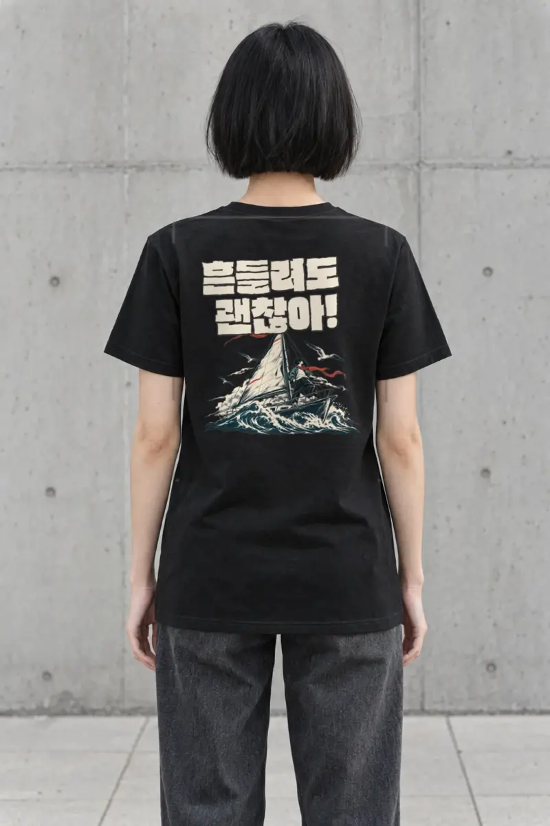 "It’s Okay to Sway" Heavyweight Unisex Crewneck T-shirt