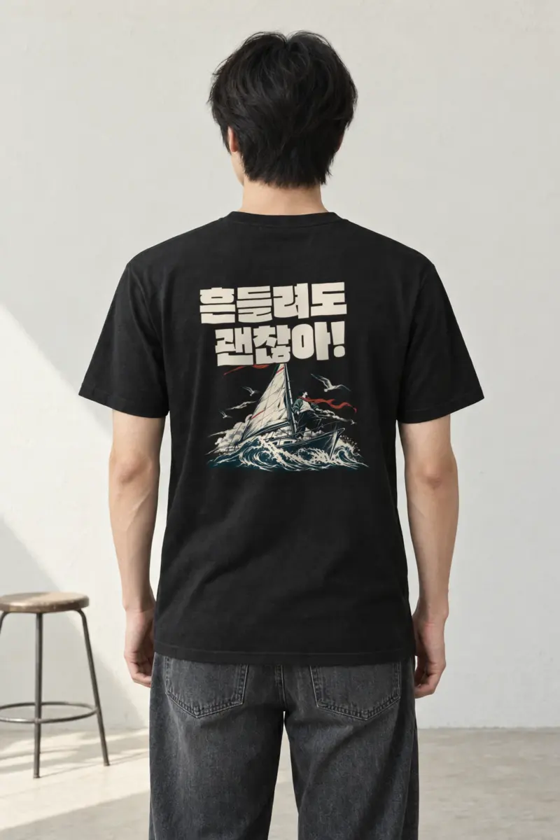"It’s Okay to Sway" Heavyweight Unisex Crewneck T-shirt