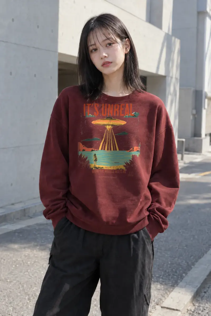 "It’s Unreal" Heavy Blend Unisex Crewneck Sweatshirt | Gildan 18000