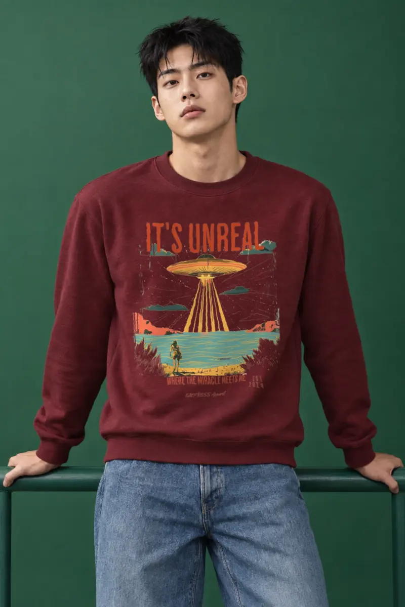"It’s Unreal" Heavy Blend Unisex Crewneck Sweatshirt