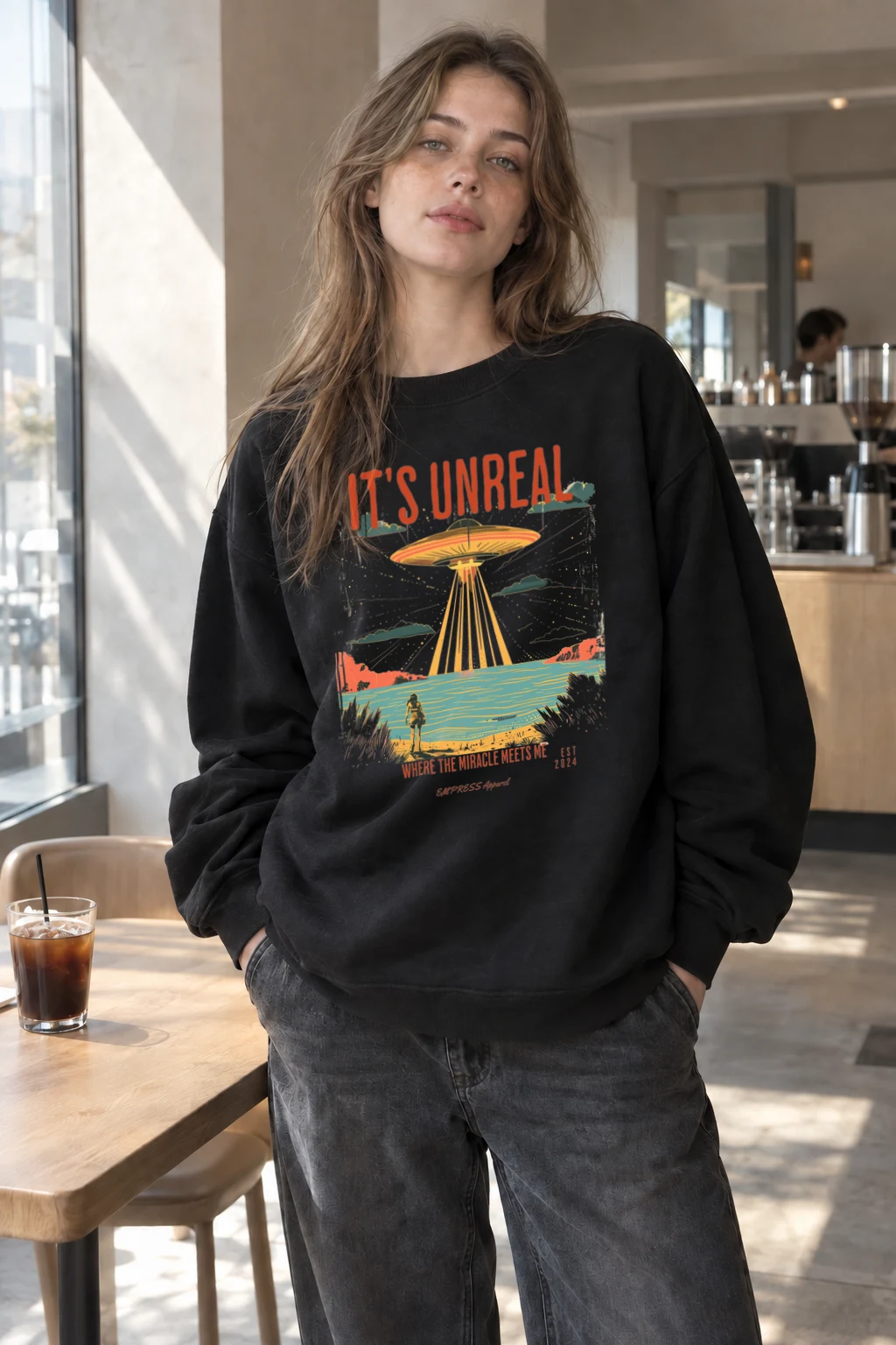 "It’s Unreal" Heavy Blend Unisex Crewneck Sweatshirt | Gildan 18000