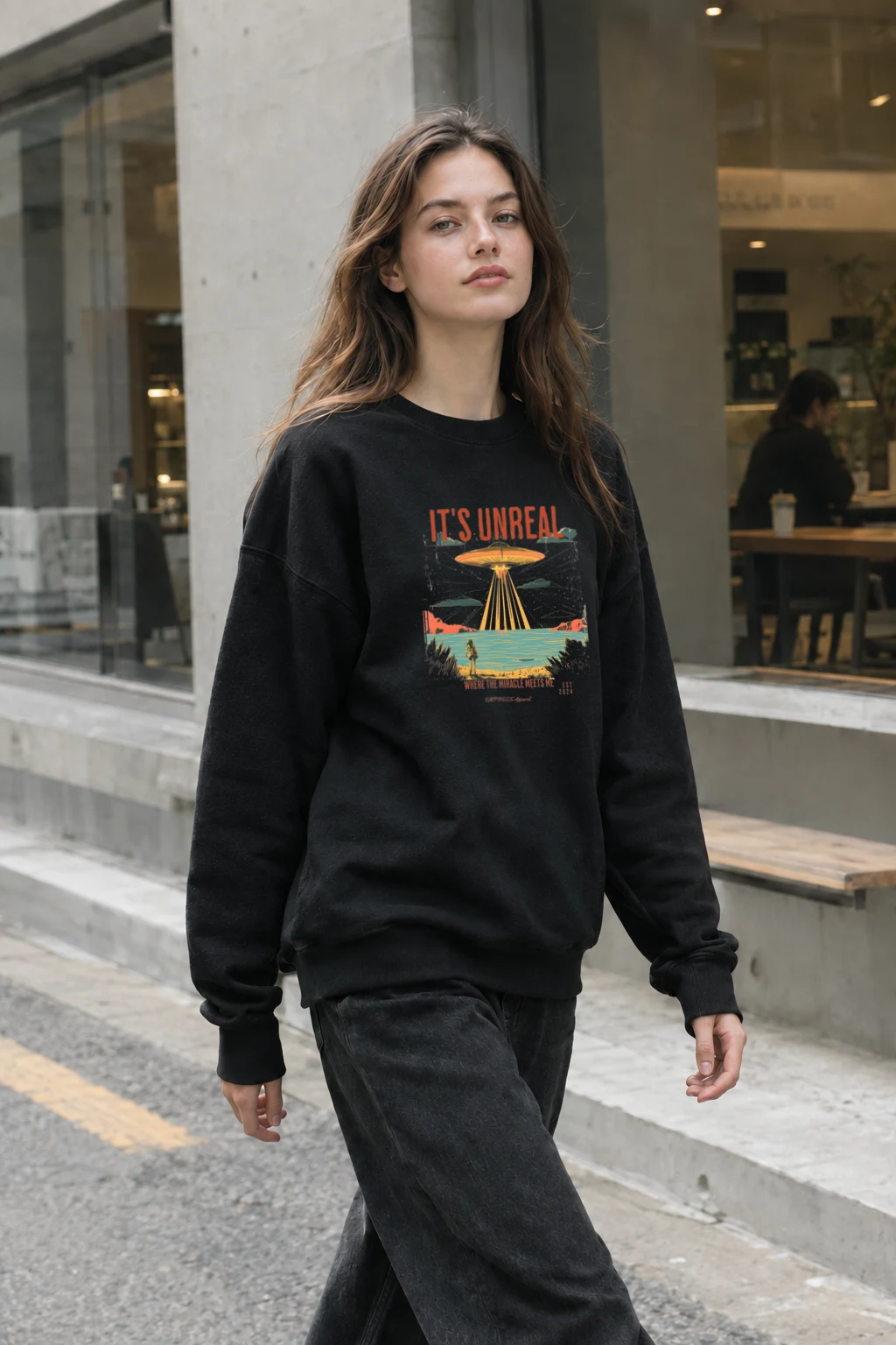 "It’s Unreal" Heavy Blend Unisex Crewneck Sweatshirt | Gildan 18000