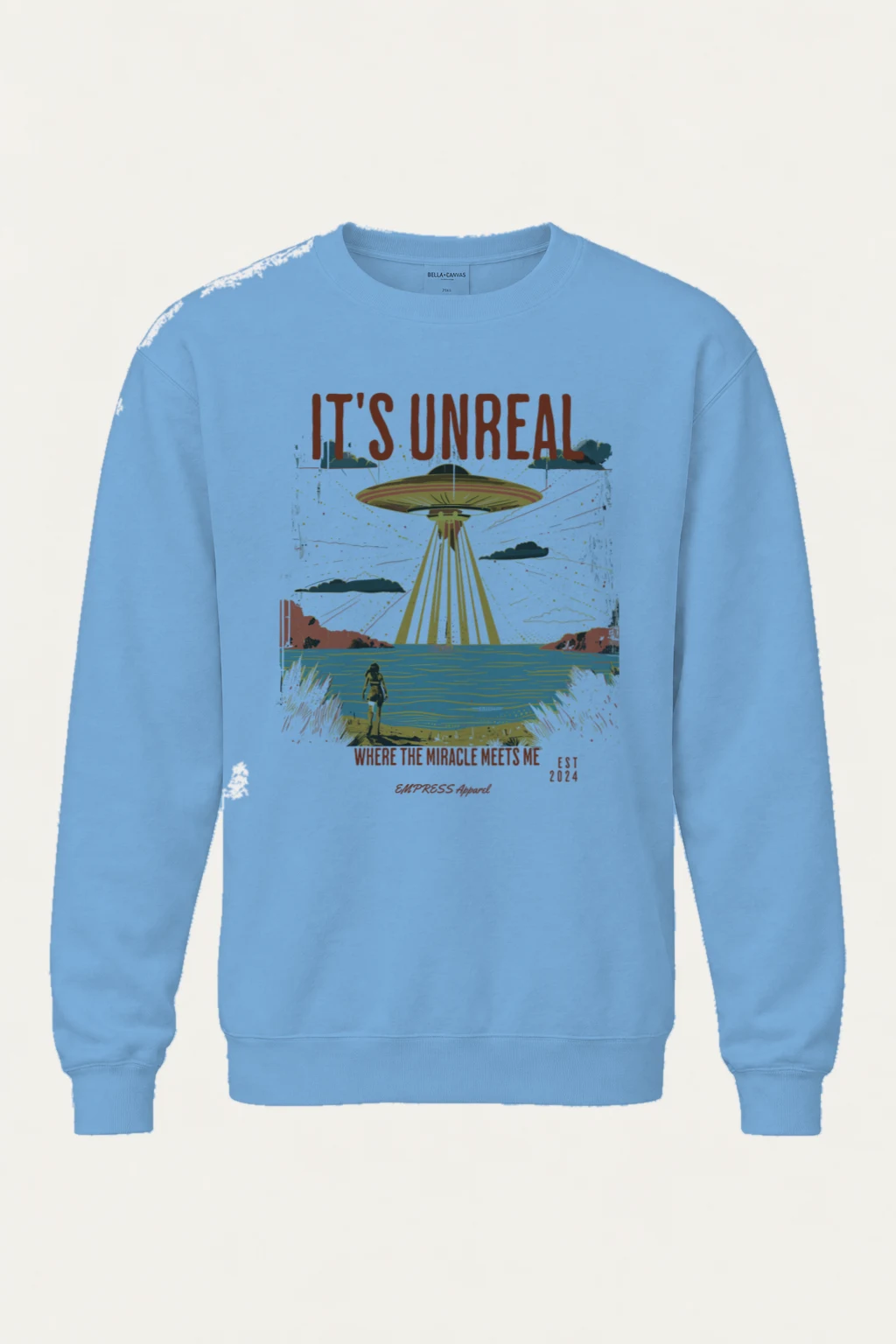 "It’s Unreal" Heavy Blend Unisex Crewneck Sweatshirt | Gildan 18000