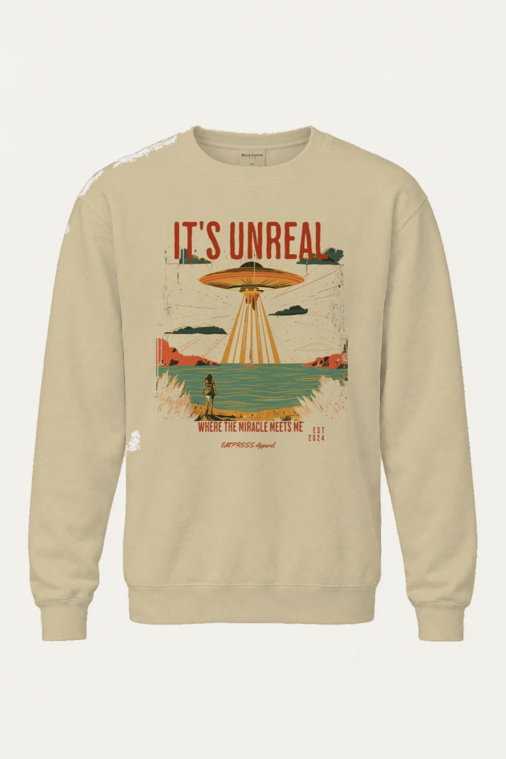 "It’s Unreal" Heavy Blend Unisex Crewneck Sweatshirt | Gildan 18000