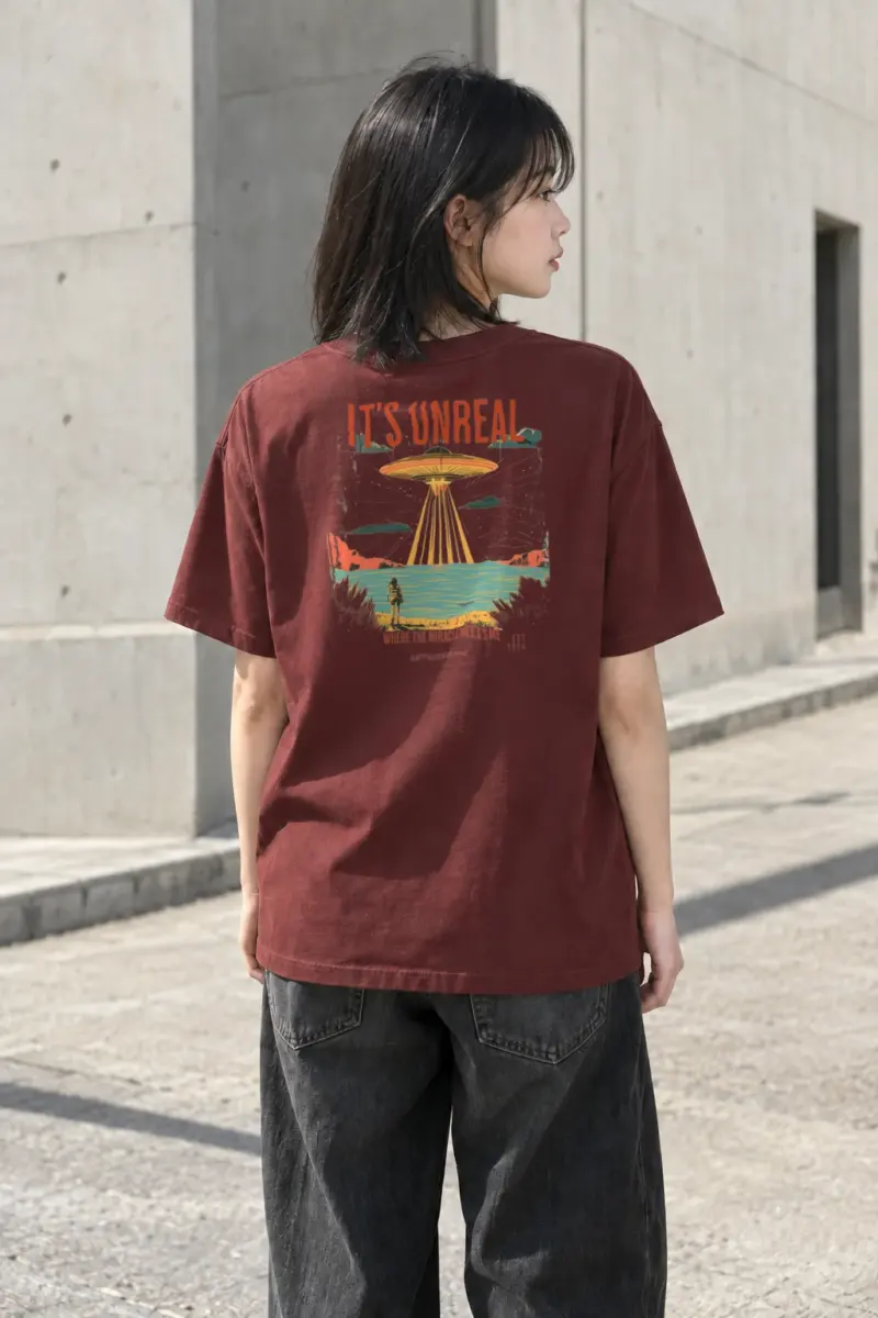 "It's Unreal" Heavyweight Unisex Crewneck T-shirt | Gildan 5000