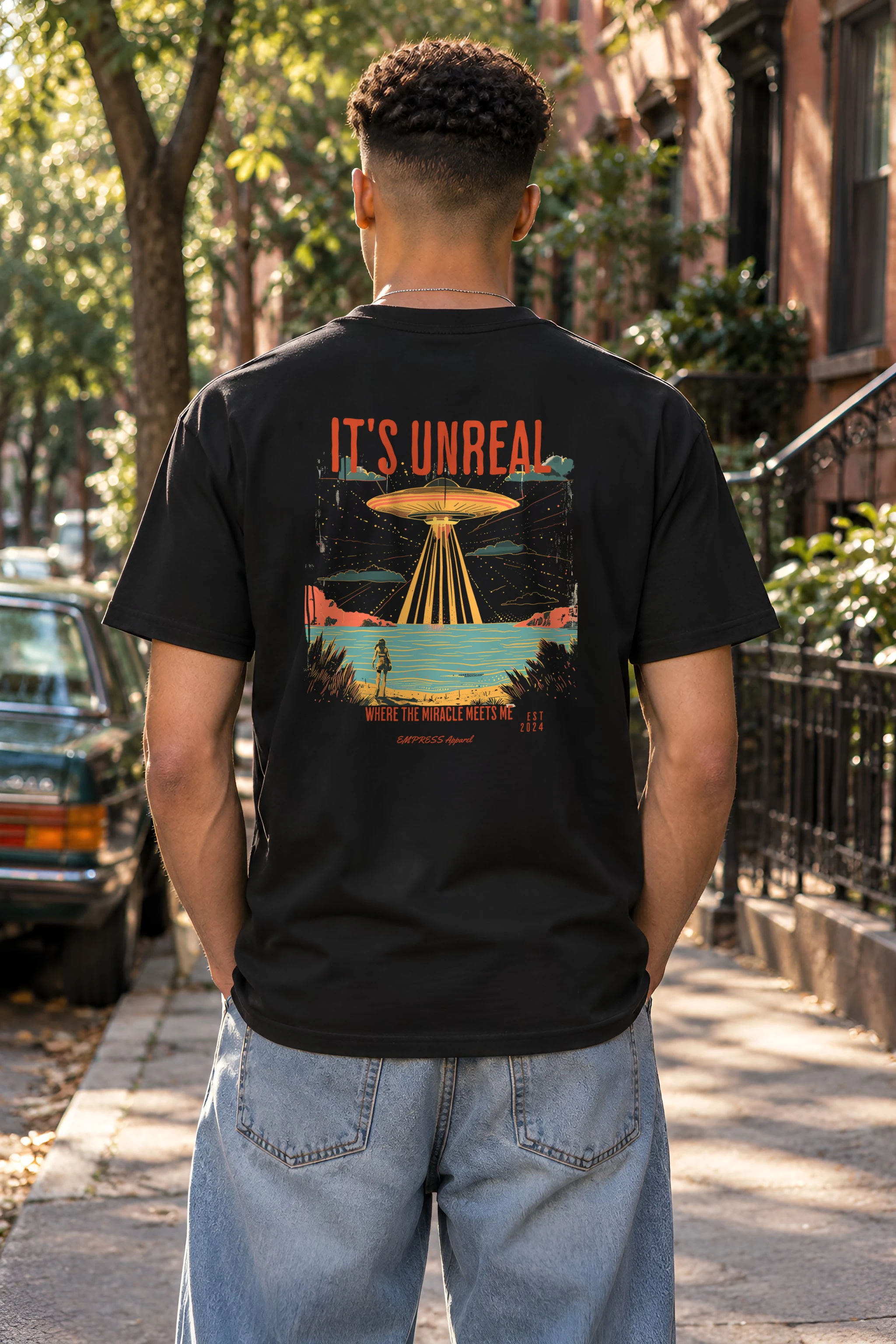 "It’s Unreal" Heavyweight Unisex Crewneck T-shirt