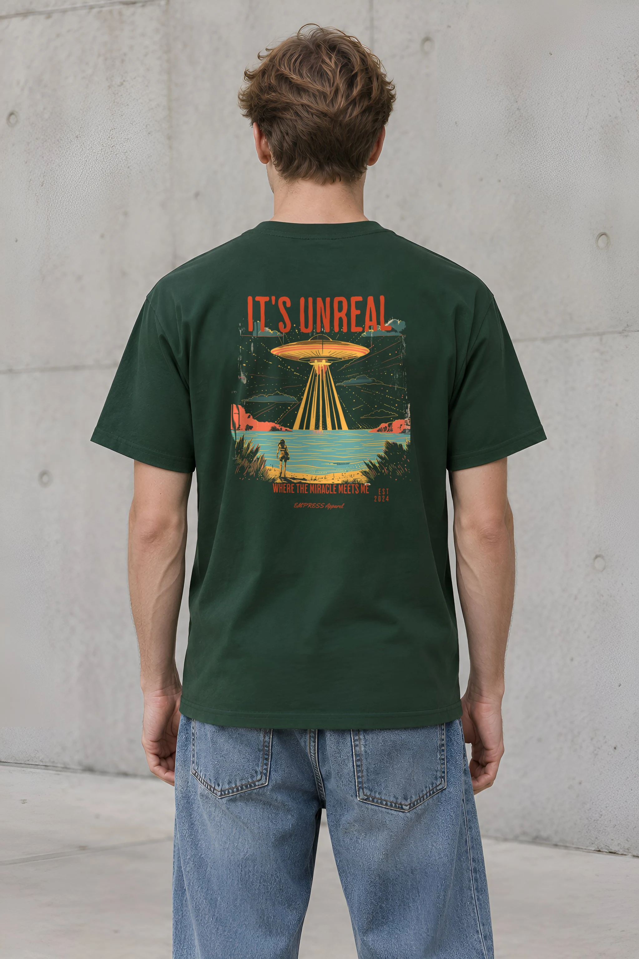 "It’s Unreal" Heavyweight Unisex Crewneck T-shirt