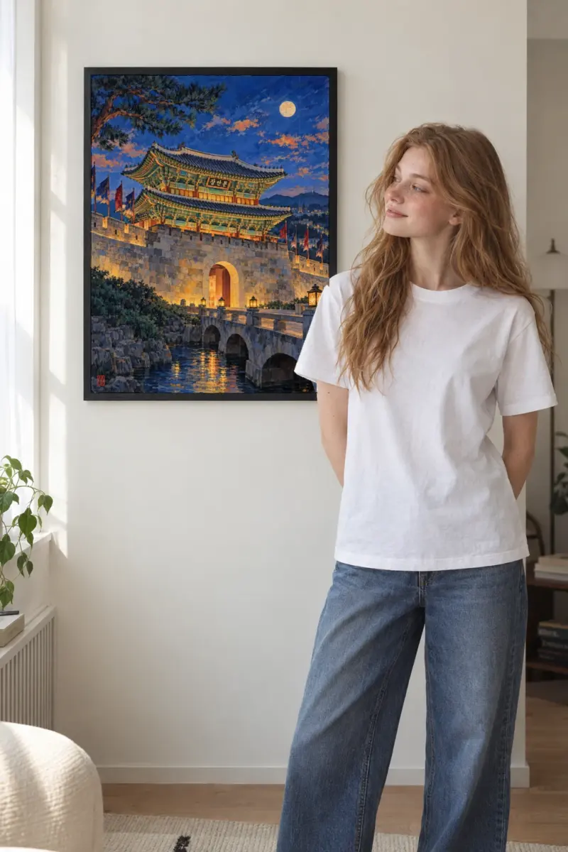 “Janganmun” Premium Wooden Framed Poster