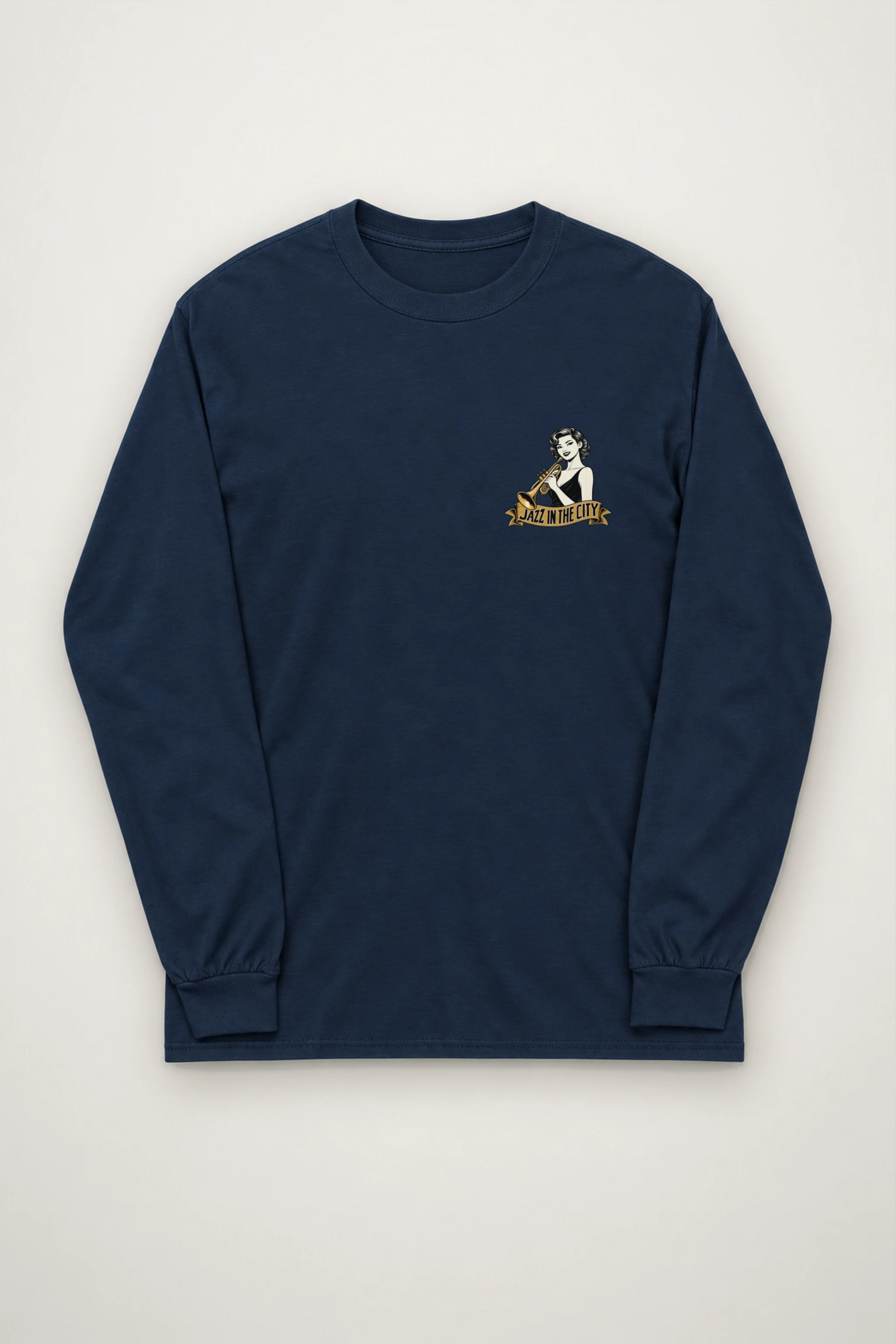 "Jazz In The City" Unisex Longsleeve T-shirt