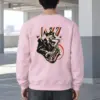 "Jazz In Vermilion" Heavy Blend Unisex Crewneck Sweatshirt