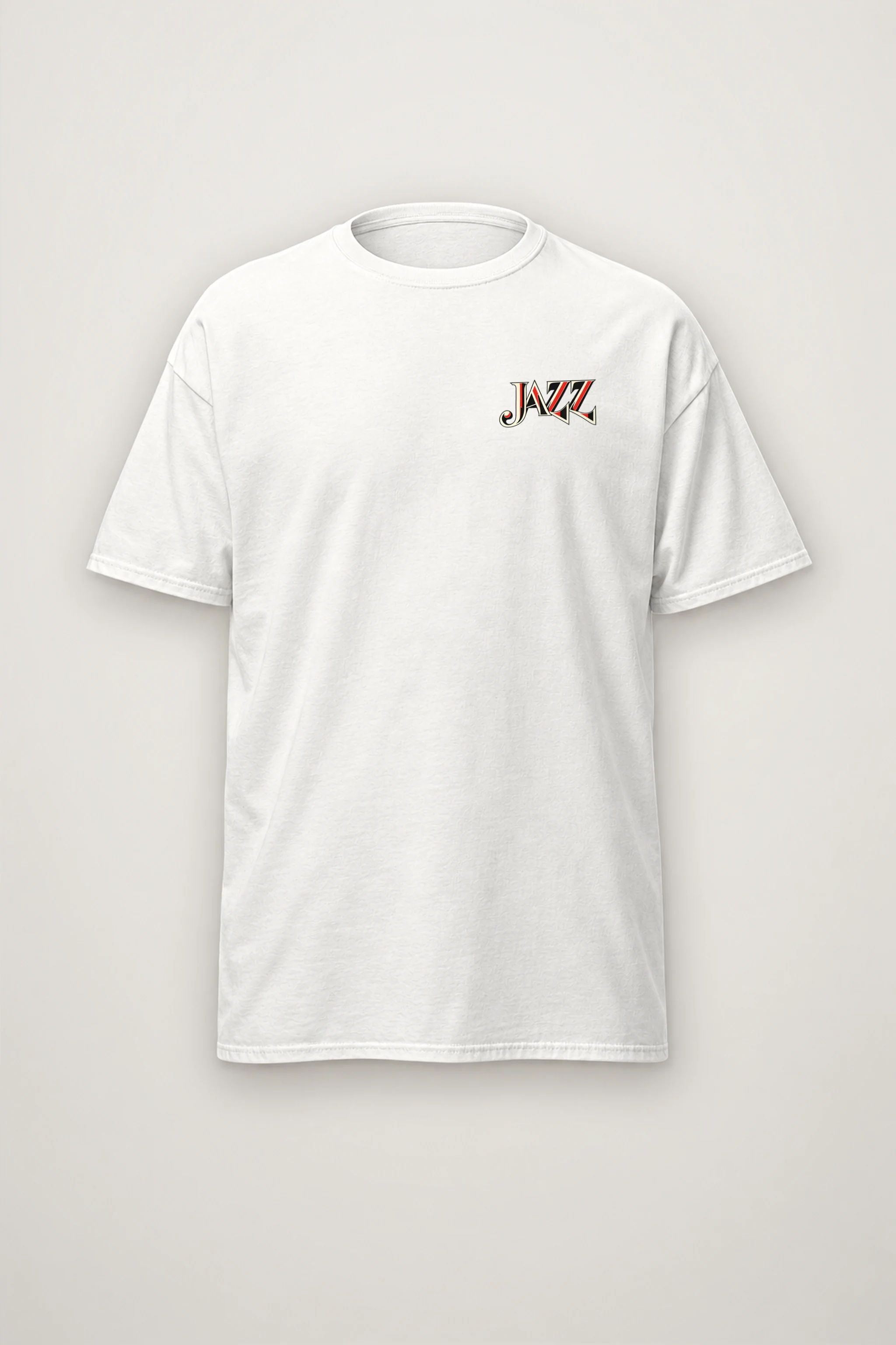 "Jazz In Vermilion" Heavyweight Unisex Crewneck T-shirt