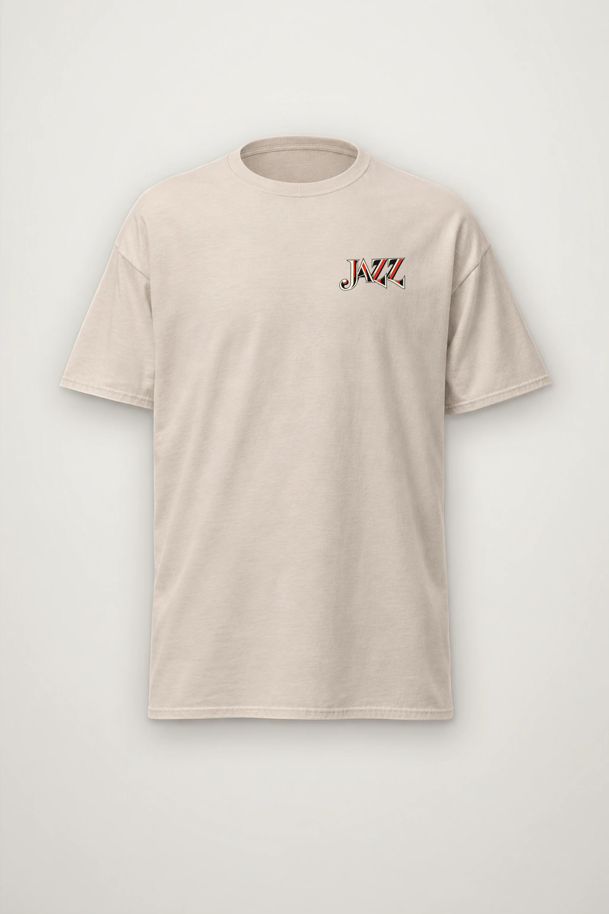 "Jazz In Vermilion" Heavyweight Unisex Crewneck T-shirt
