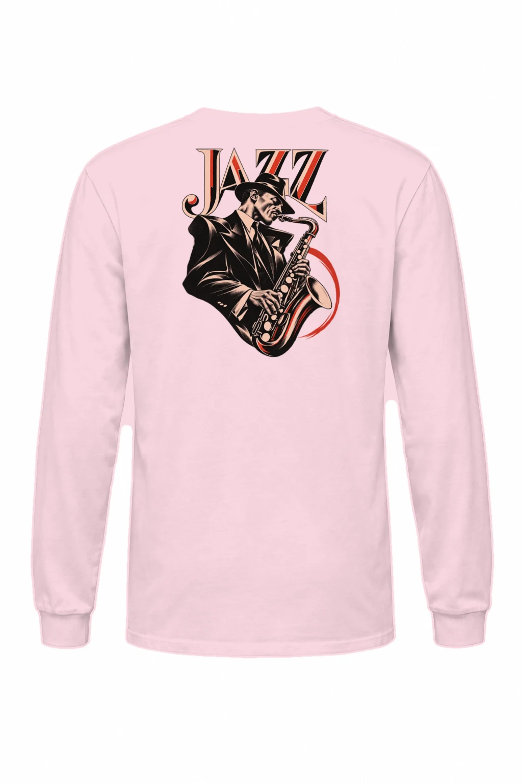 "Jazz in Vermilion" Unisex Longsleeve T-shirt | Gildan 2400