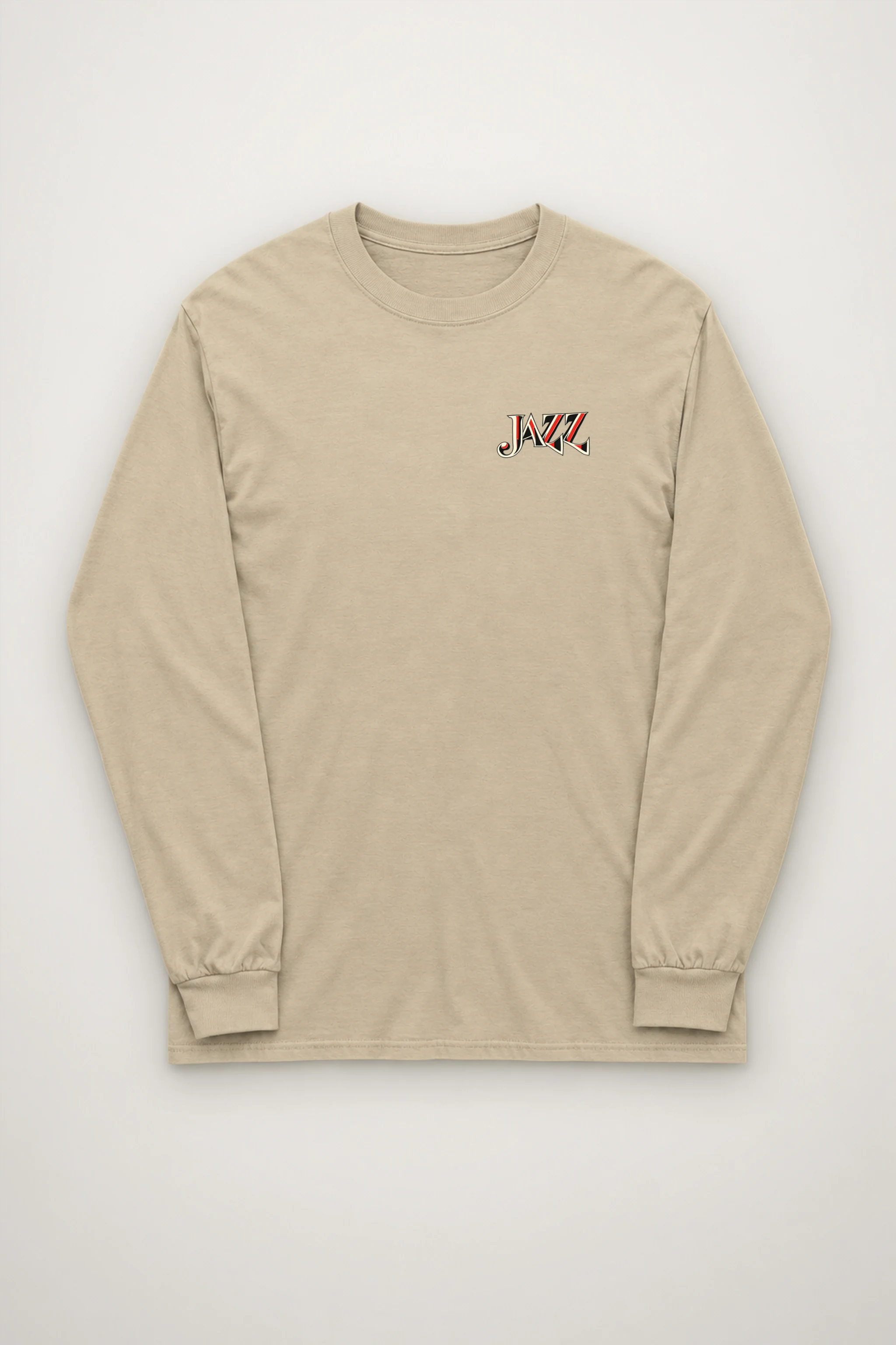 "Jazz in Vermilion" Unisex Longsleeve T-shirt