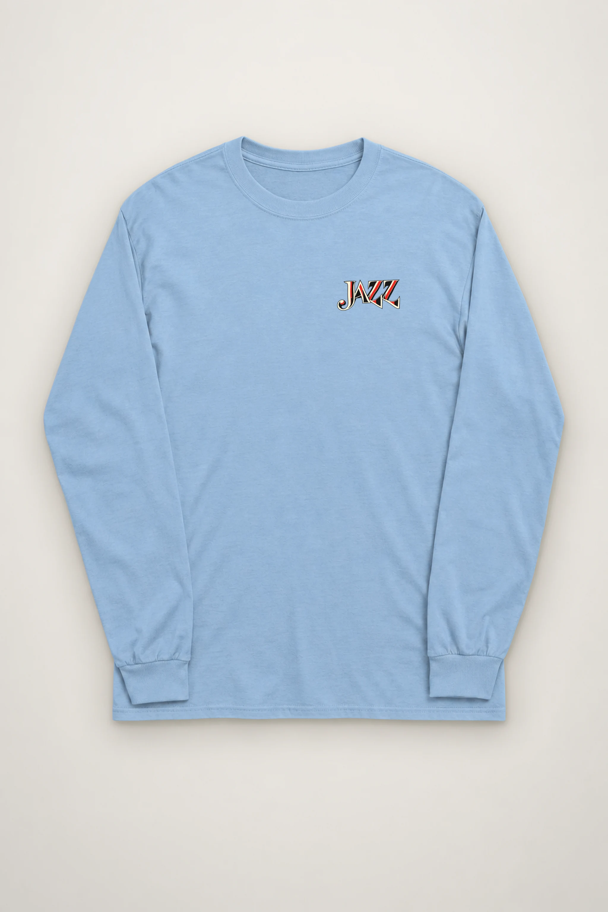 "Jazz in Vermilion" Unisex Longsleeve T-shirt