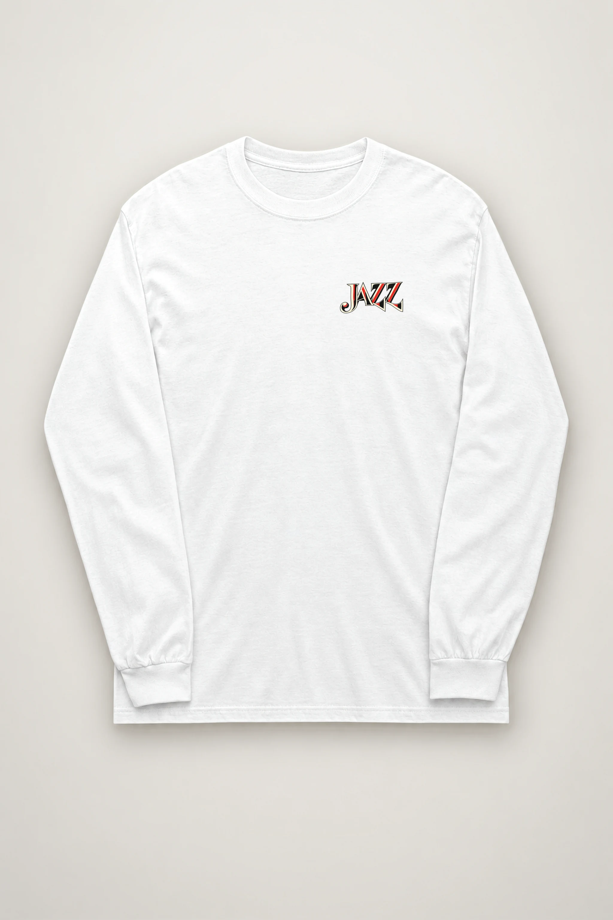 "Jazz in Vermilion" Unisex Longsleeve T-shirt