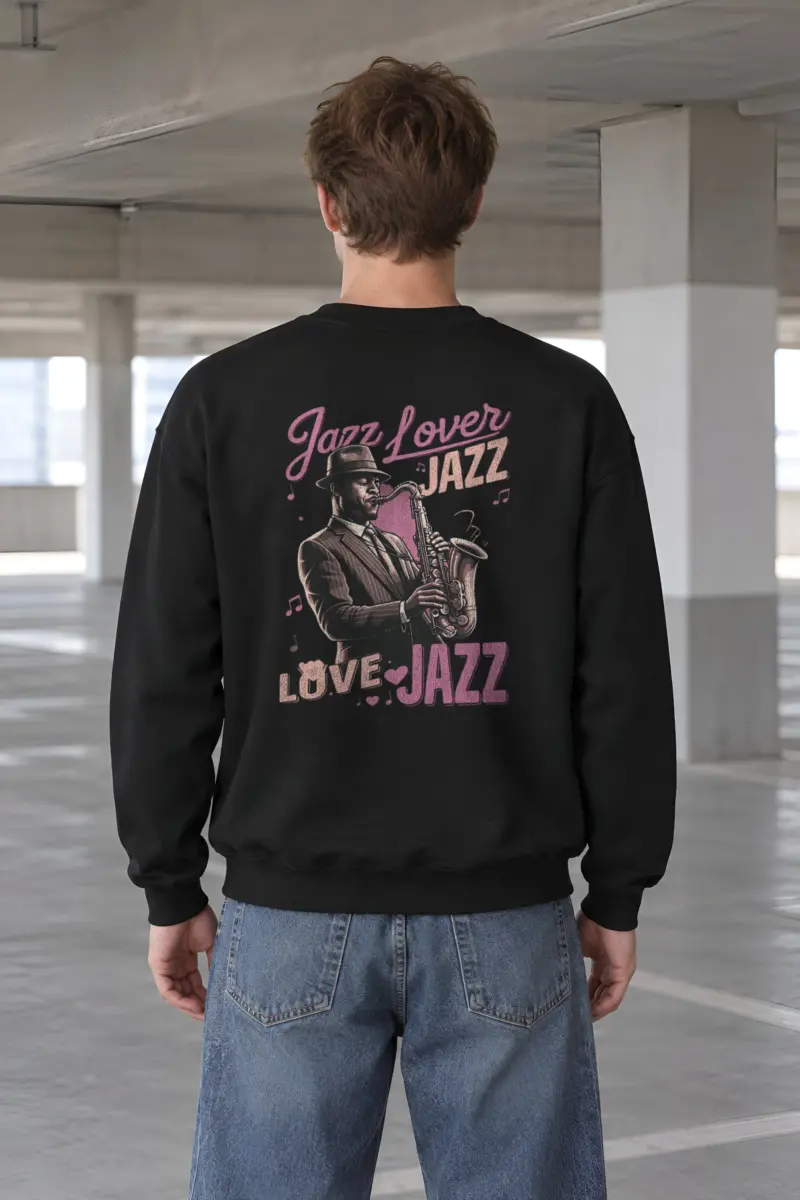 "Jazz Love" Heavy Blend Unisex Crewneck Sweatshirt