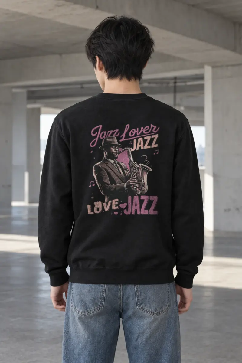 "Jazz Love" Heavy Blend Unisex Crewneck Sweatshirt