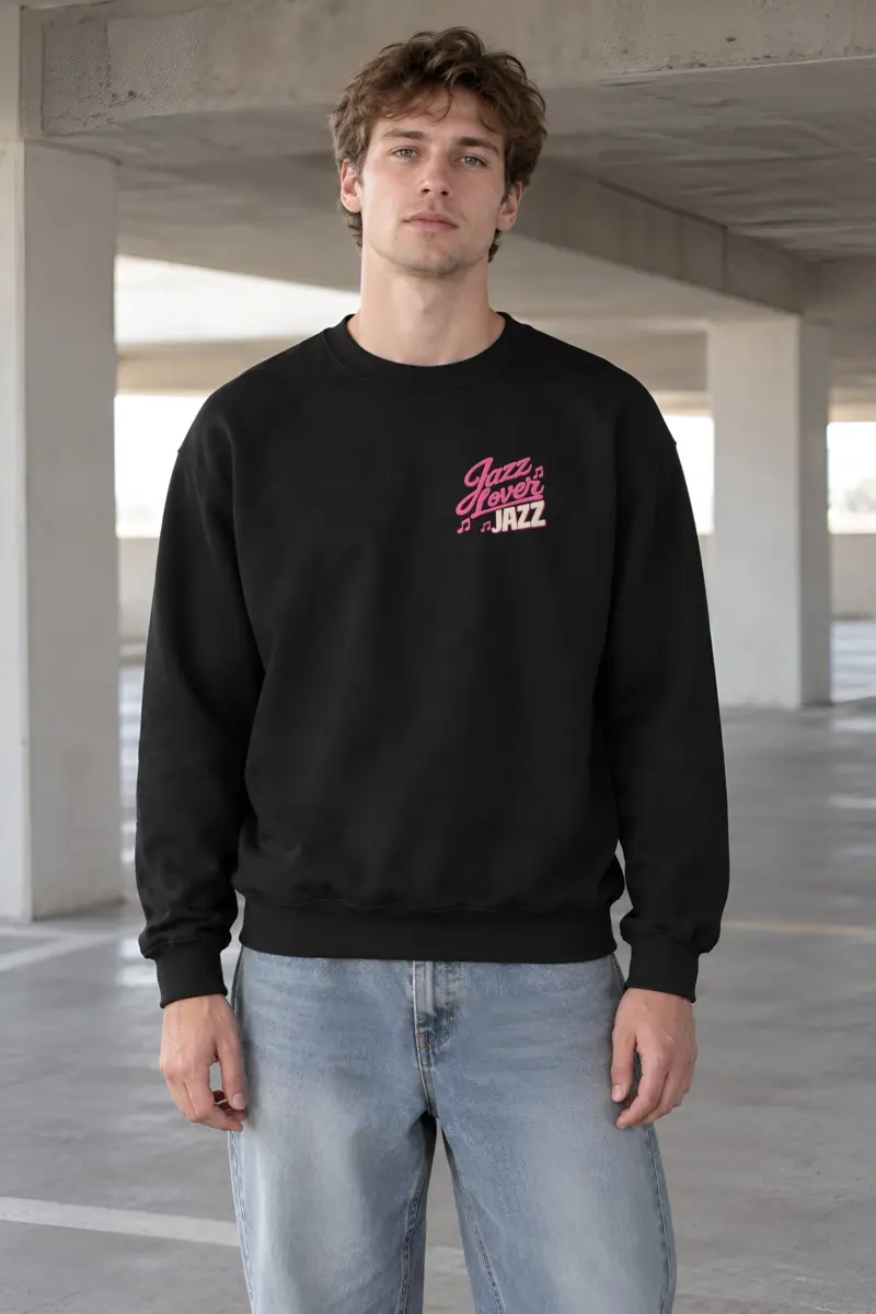 "Jazz Love" Heavy Blend Unisex Crewneck Sweatshirt