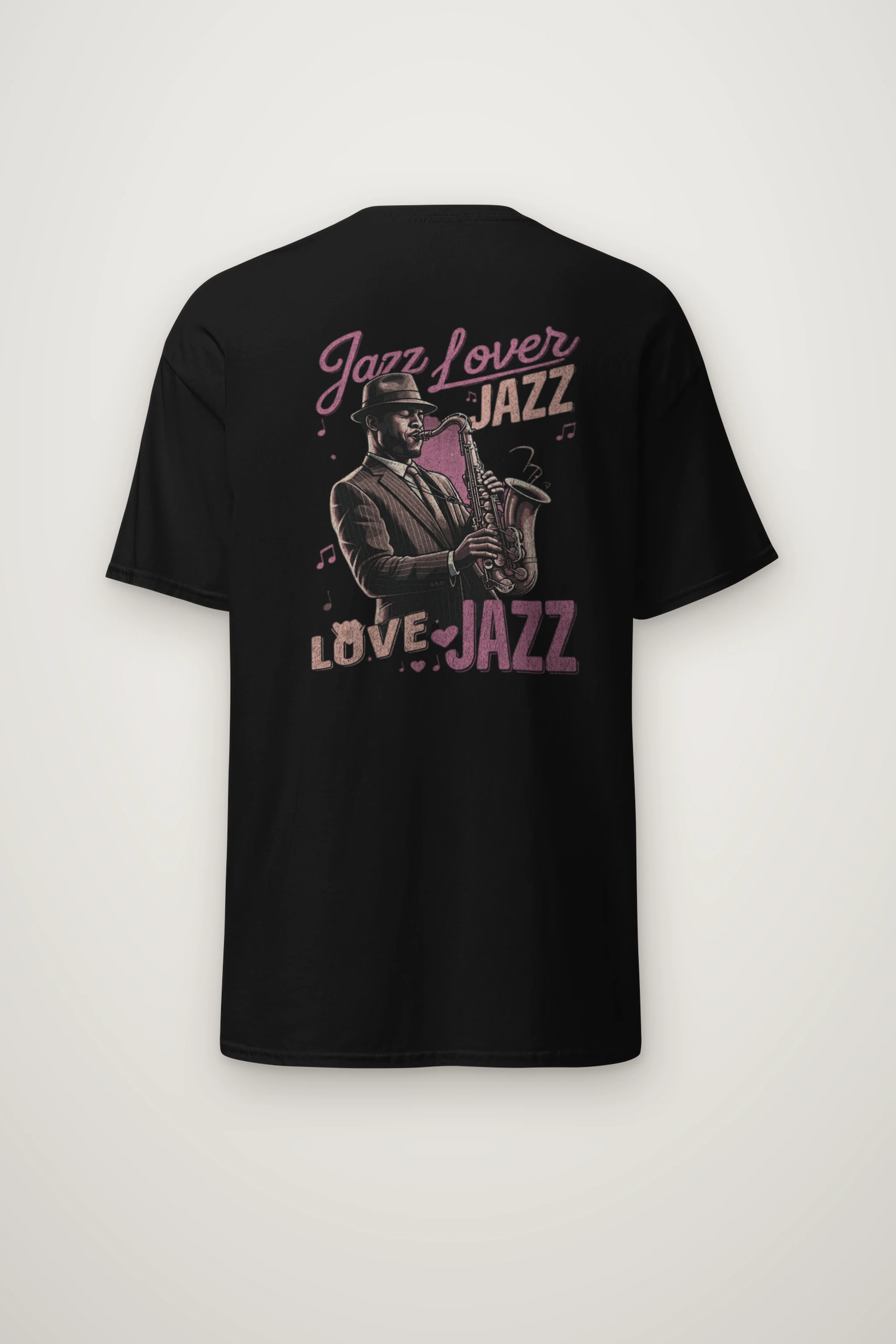 "Jazz Love" Heavyweight Unisex Crewneck T-shirt