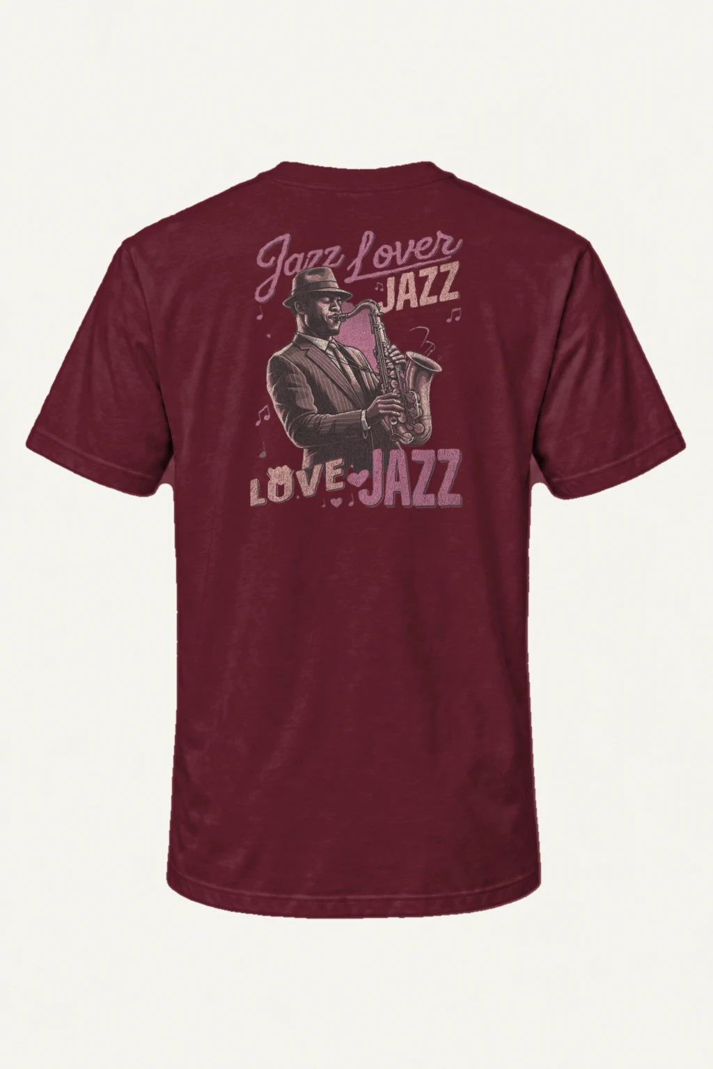 "Jazz Love" Heavyweight Unisex Crewneck T-shirt | Gildan 5000