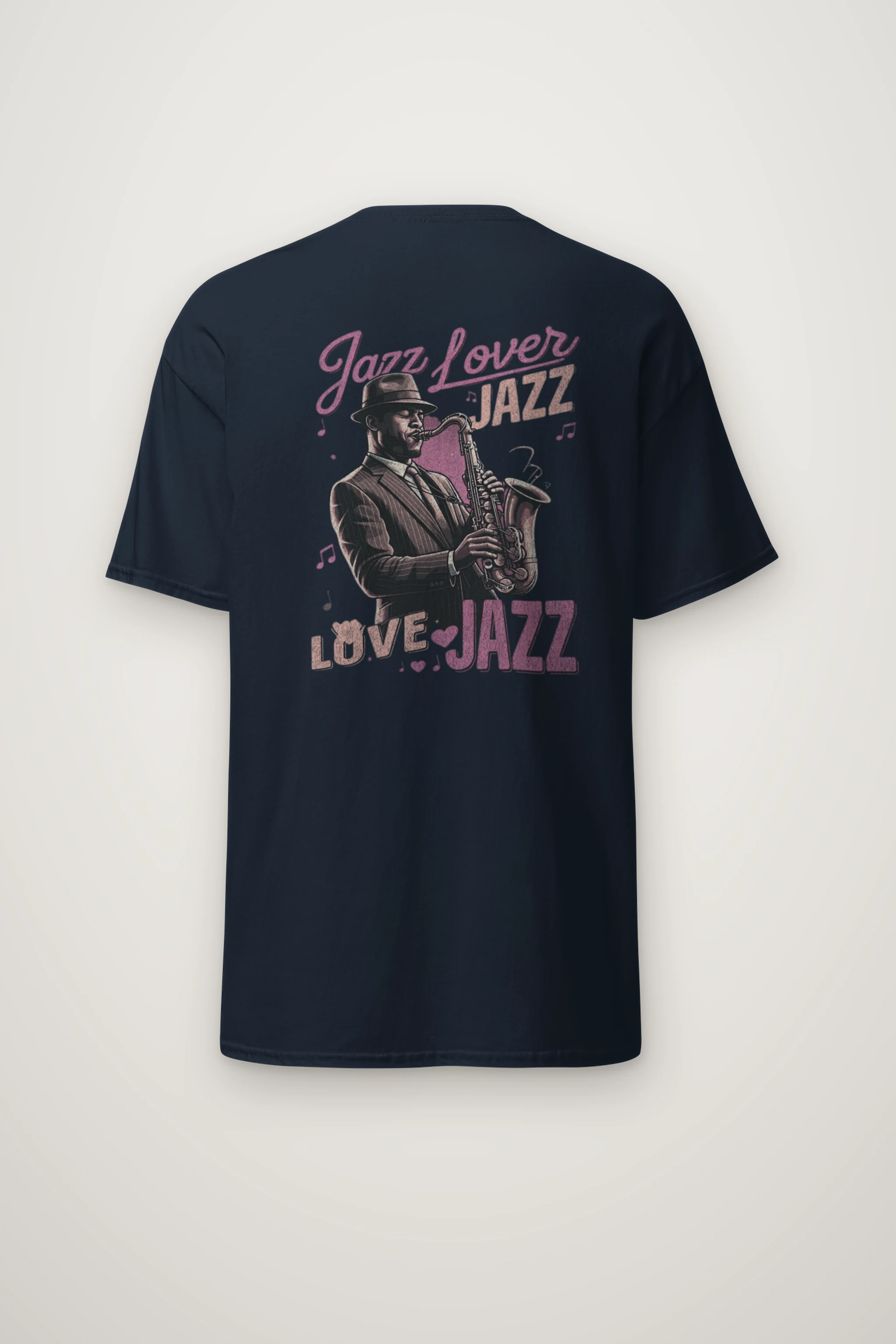 "Jazz Love" Heavyweight Unisex Crewneck T-shirt