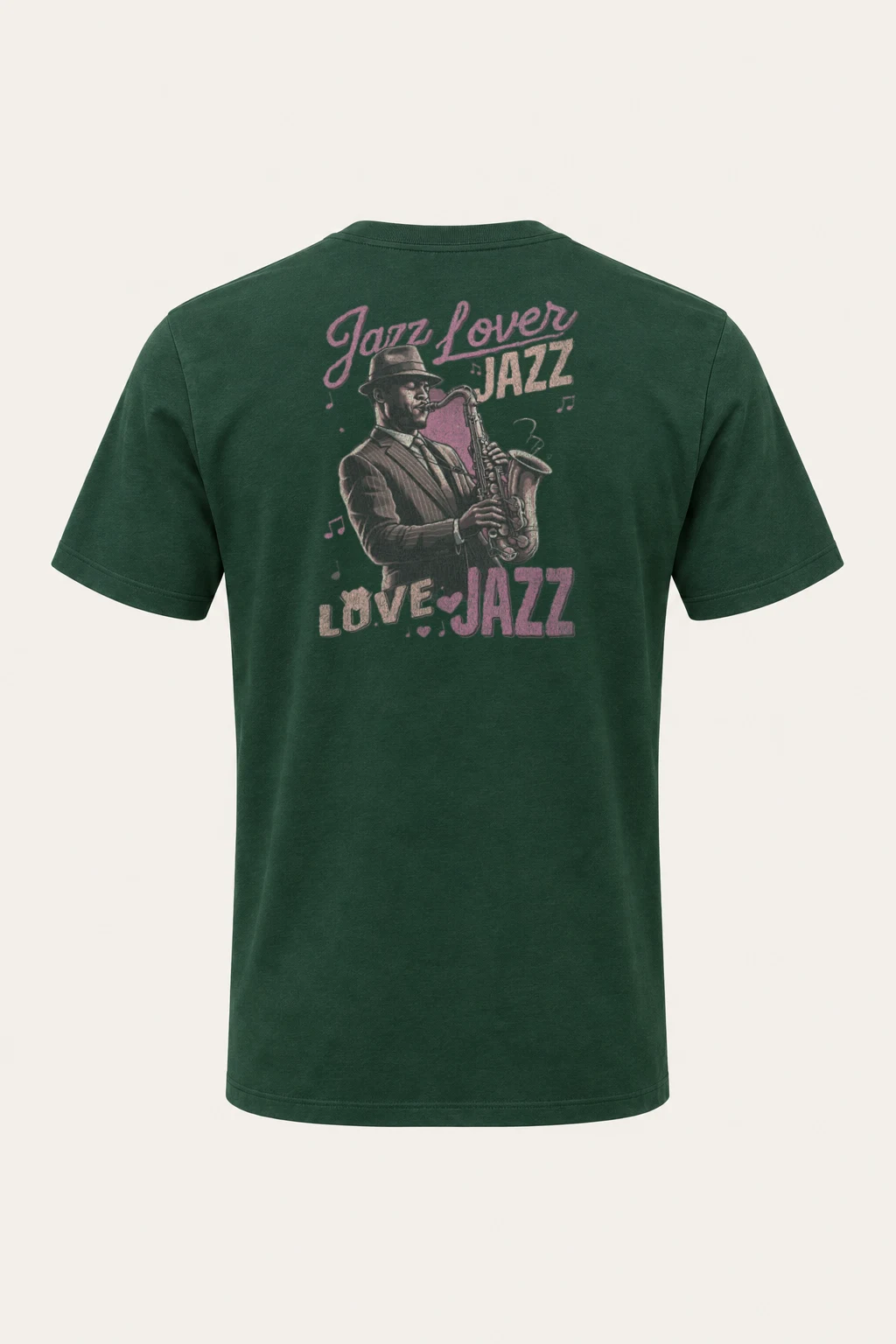 "Jazz Love" Heavyweight Unisex Crewneck T-shirt | Gildan 5000