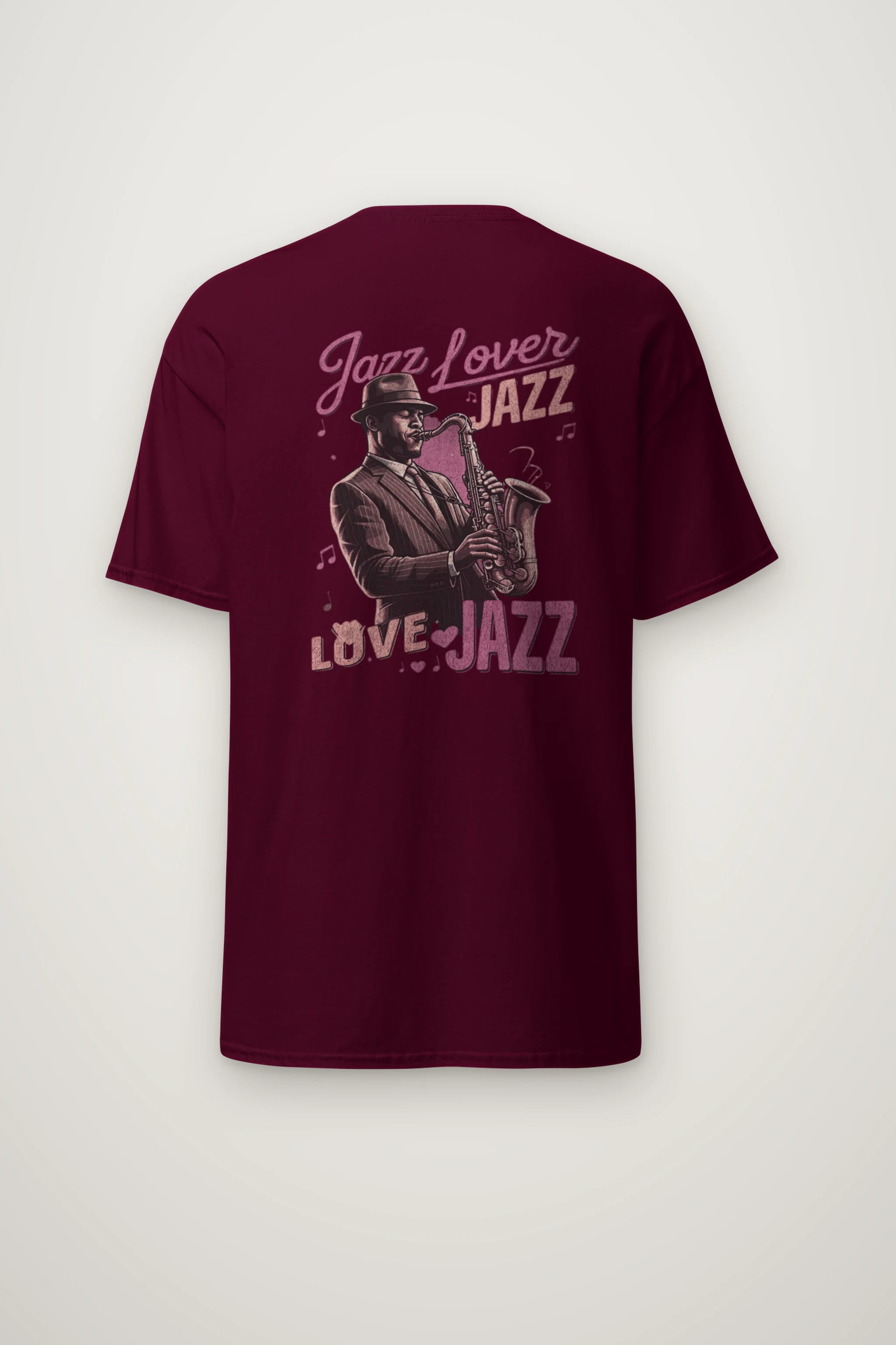 "Jazz Love" Heavyweight Unisex Crewneck T-shirt