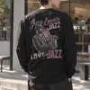 "Jazz Love" Unisex Longsleeve T-shirt | Gildan 2400