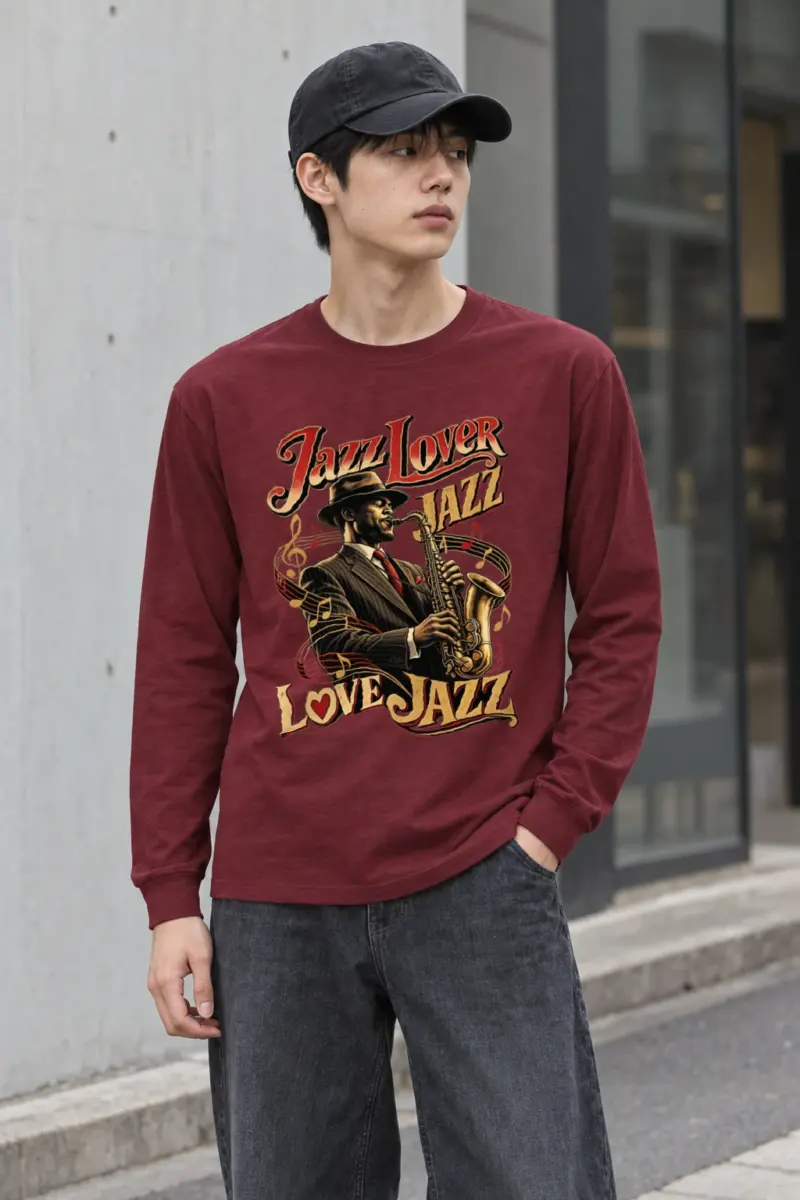 "Jazz Love" Unisex Longsleeve T-shirt