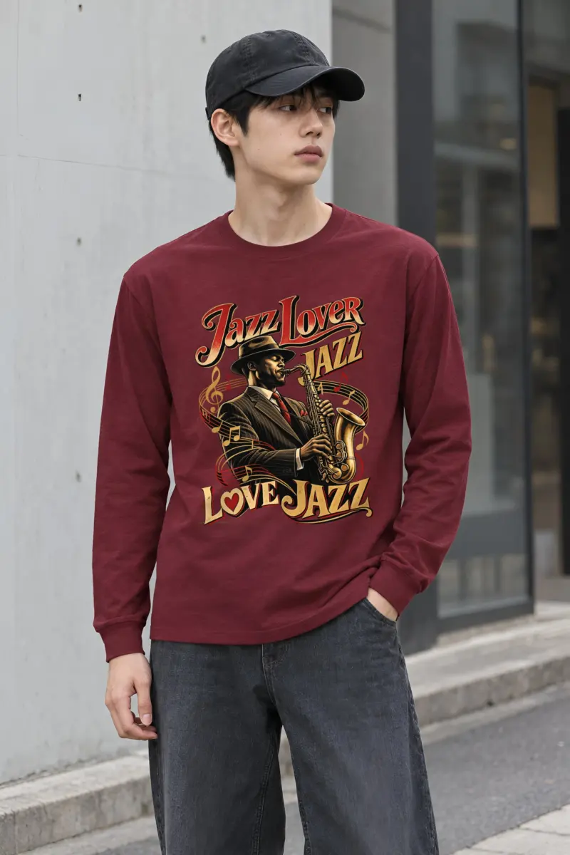"Jazz Love" Unisex Longsleeve T-shirt