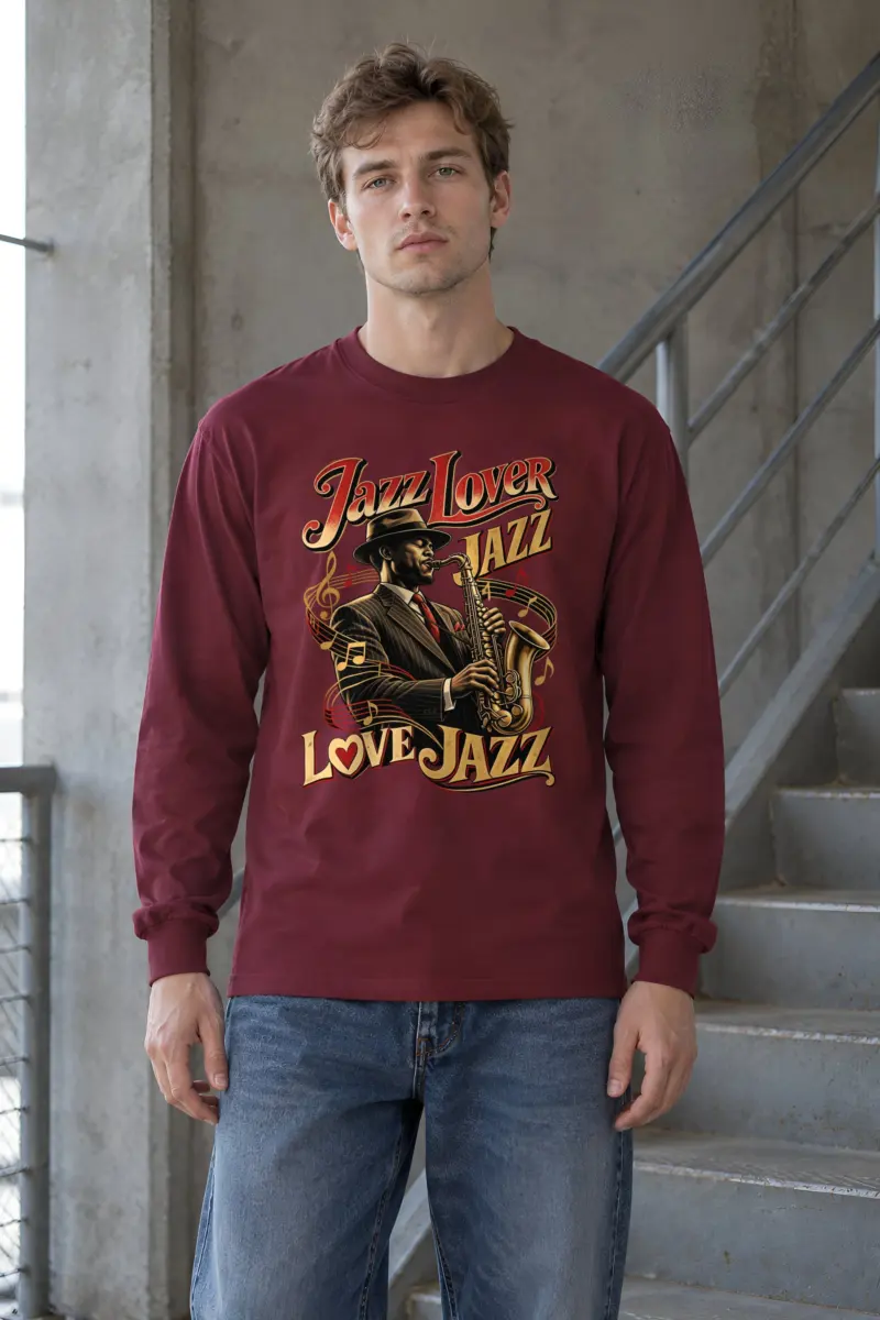 "Jazz Love" Unisex Longsleeve T-shirt