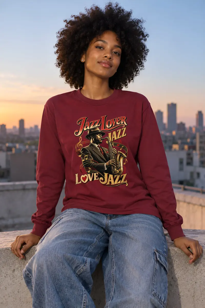 "Jazz Love" Unisex Longsleeve T-shirt