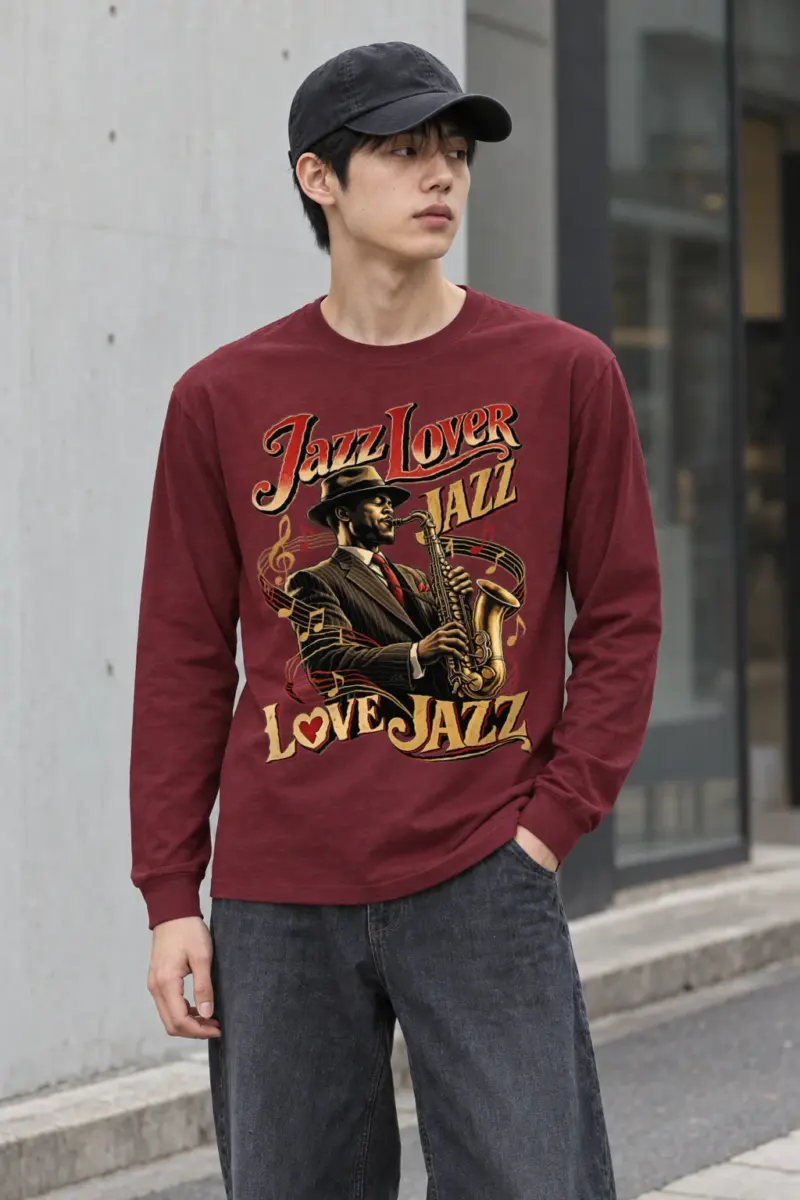 "Jazz Love" Unisex Longsleeve T-shirt
