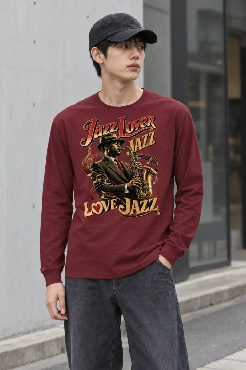 "Jazz Love" Unisex Longsleeve T-shirt