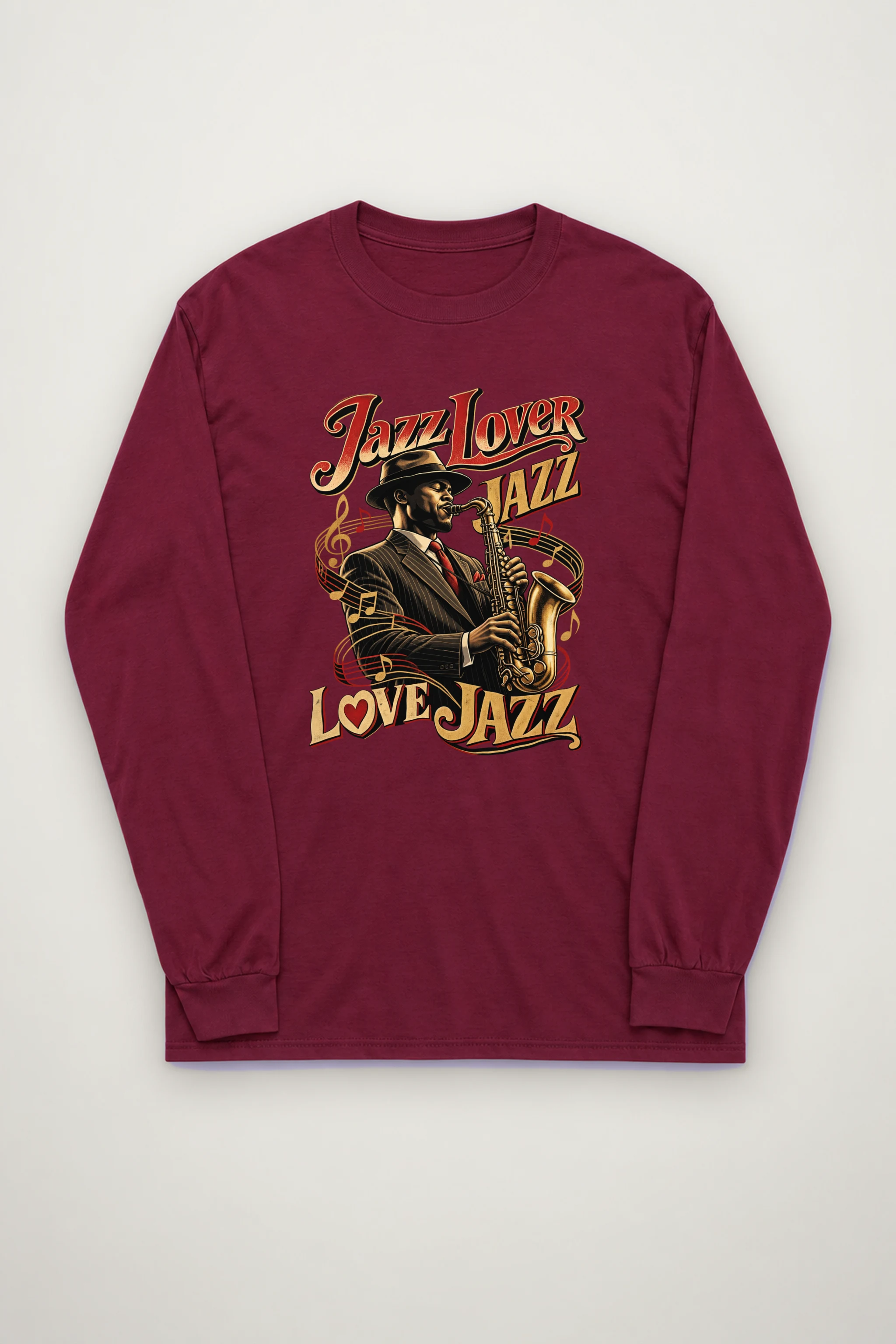 "Jazz Love" Unisex Longsleeve T-shirt