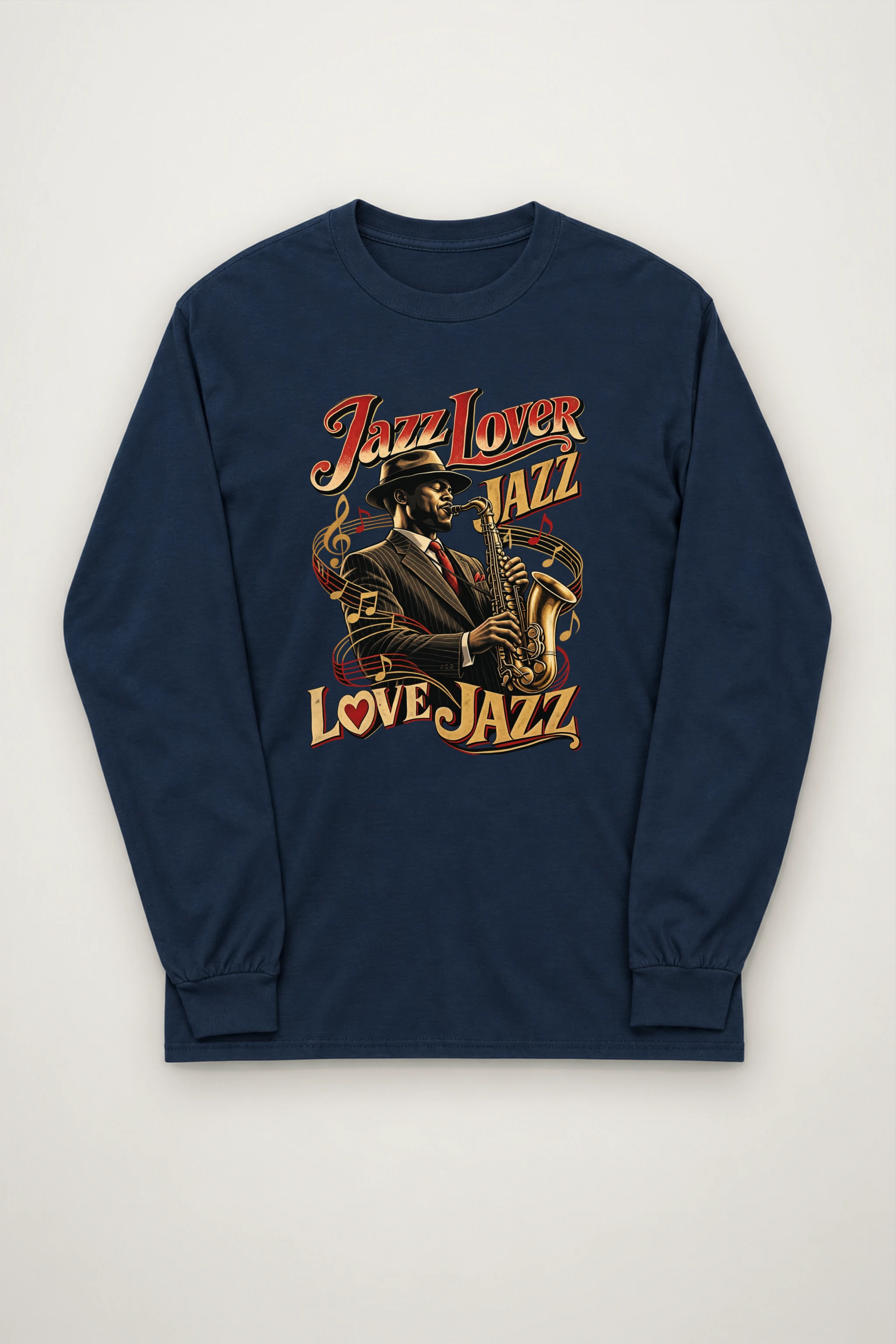 "Jazz Love" Unisex Longsleeve T-shirt