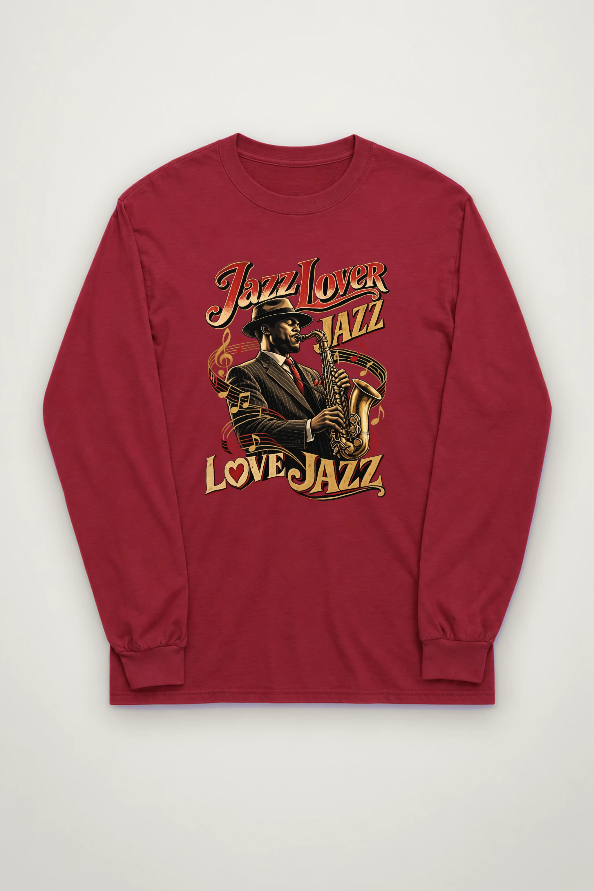 "Jazz Love" Unisex Longsleeve T-shirt