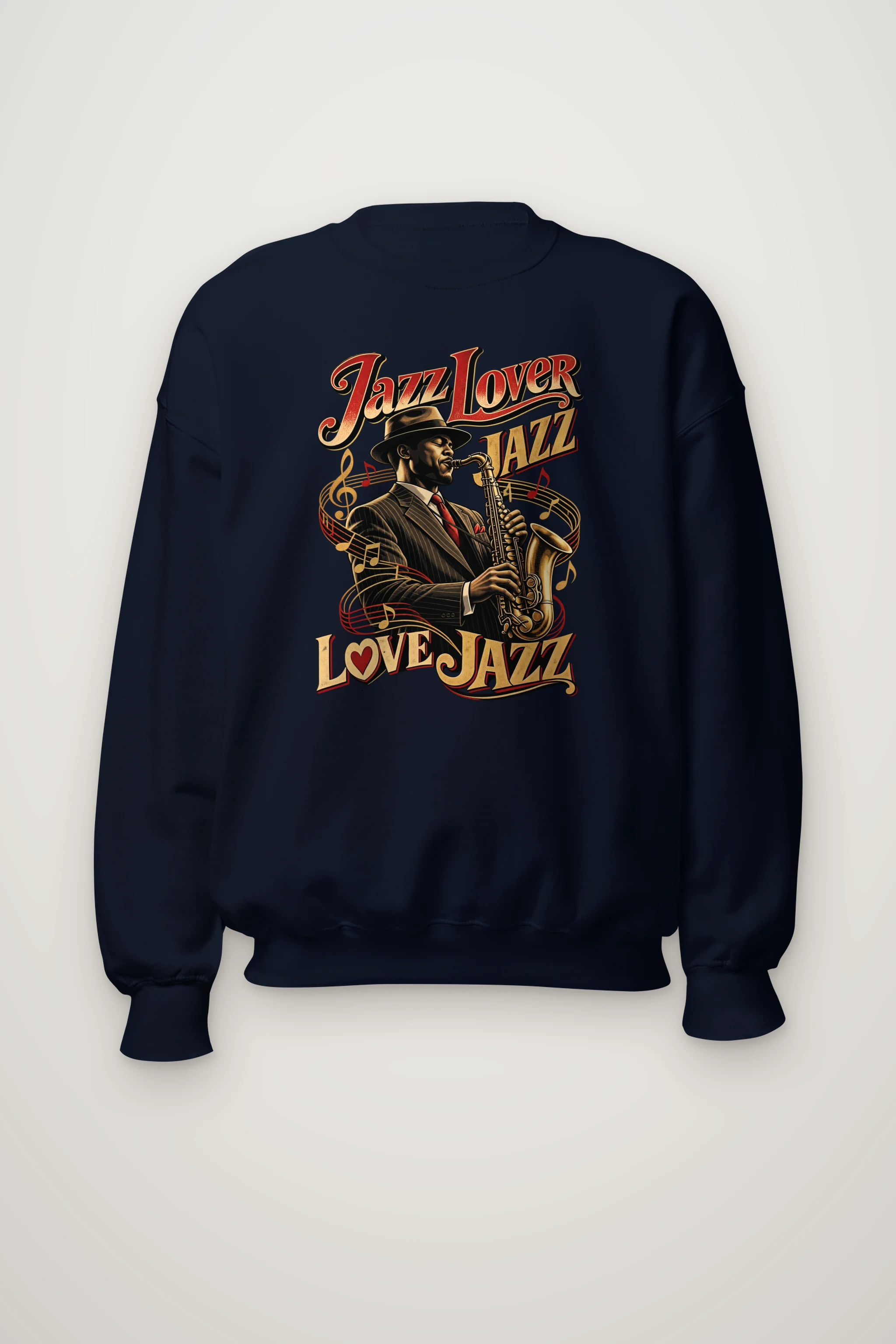"Jazz Lover" Heavy Blend Unisex Crewneck Sweatshirt