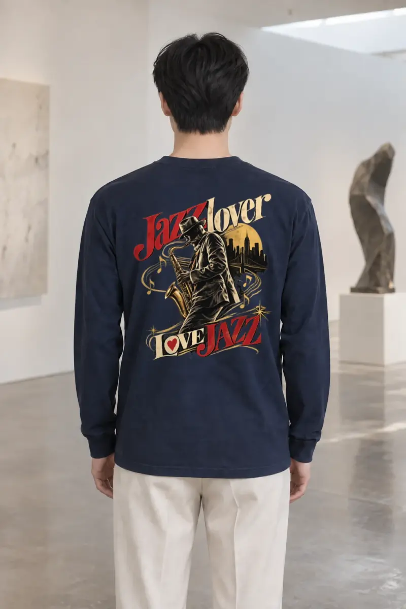 "Jazz Lover" Unisex Longsleeve T-shirt