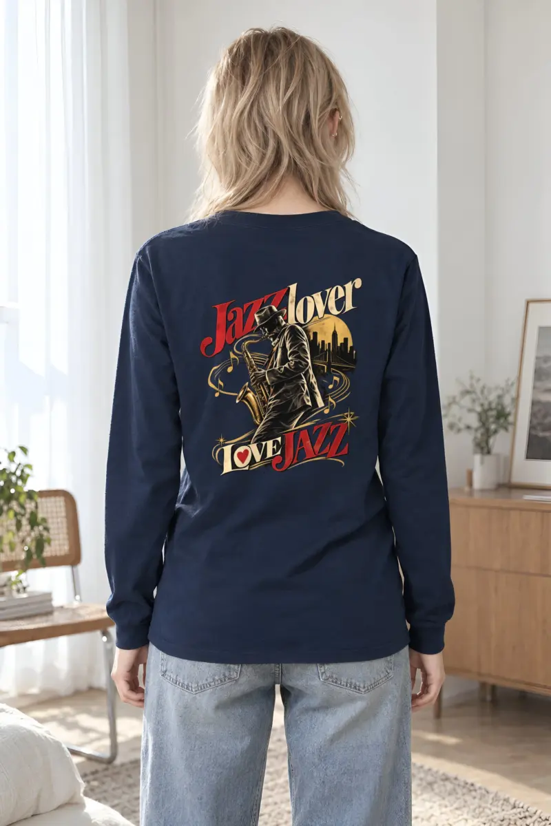 "Jazz Lover" Unisex Longsleeve T-shirt