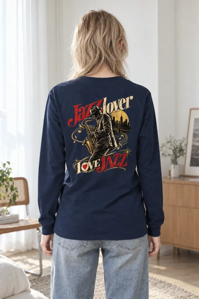 "Jazz Lover" Unisex Longsleeve T-shirt