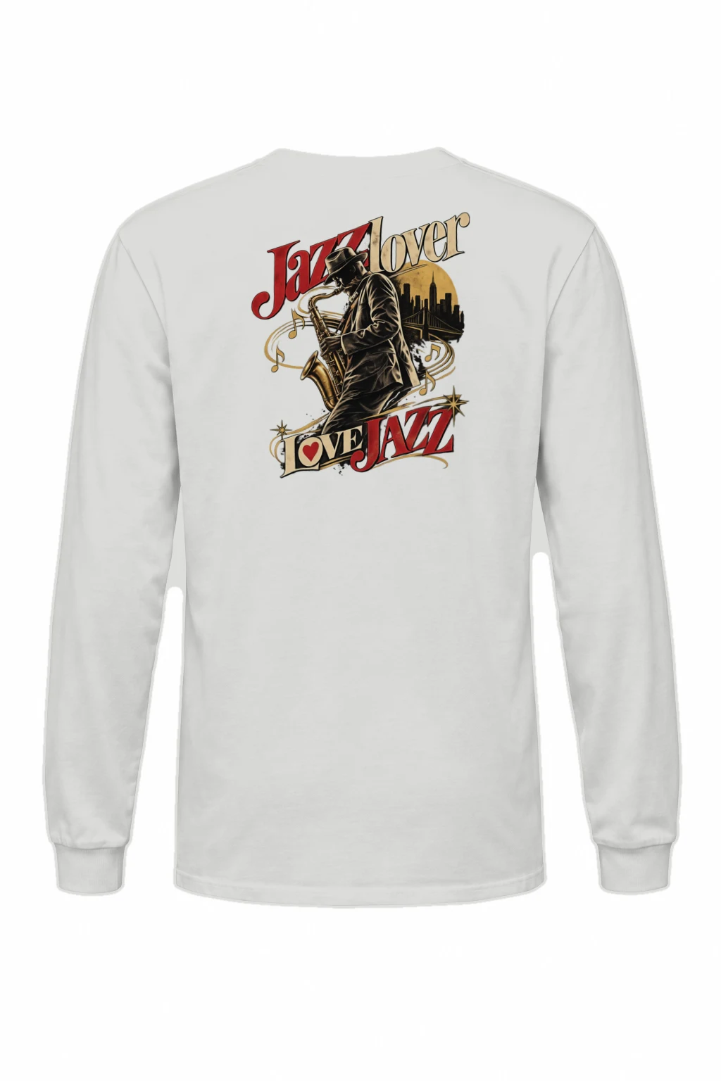 "Jazz Lover" Unisex Longsleeve T-shirt | Gildan 2400