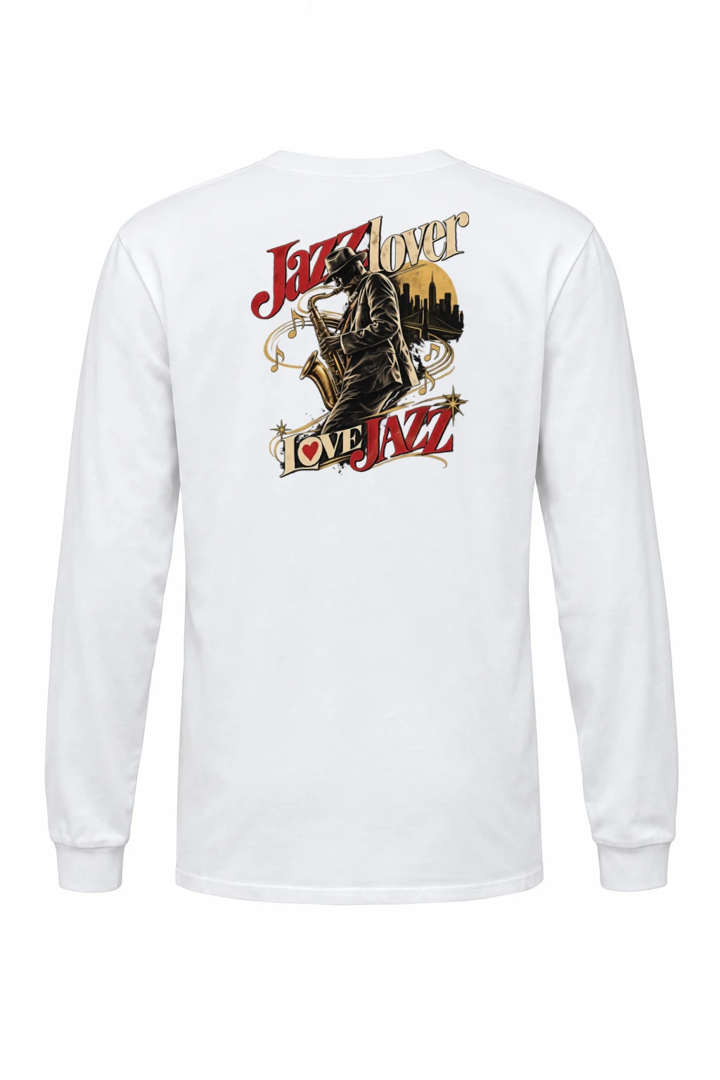 "Jazz Lover" Unisex Longsleeve T-shirt | Gildan 2400