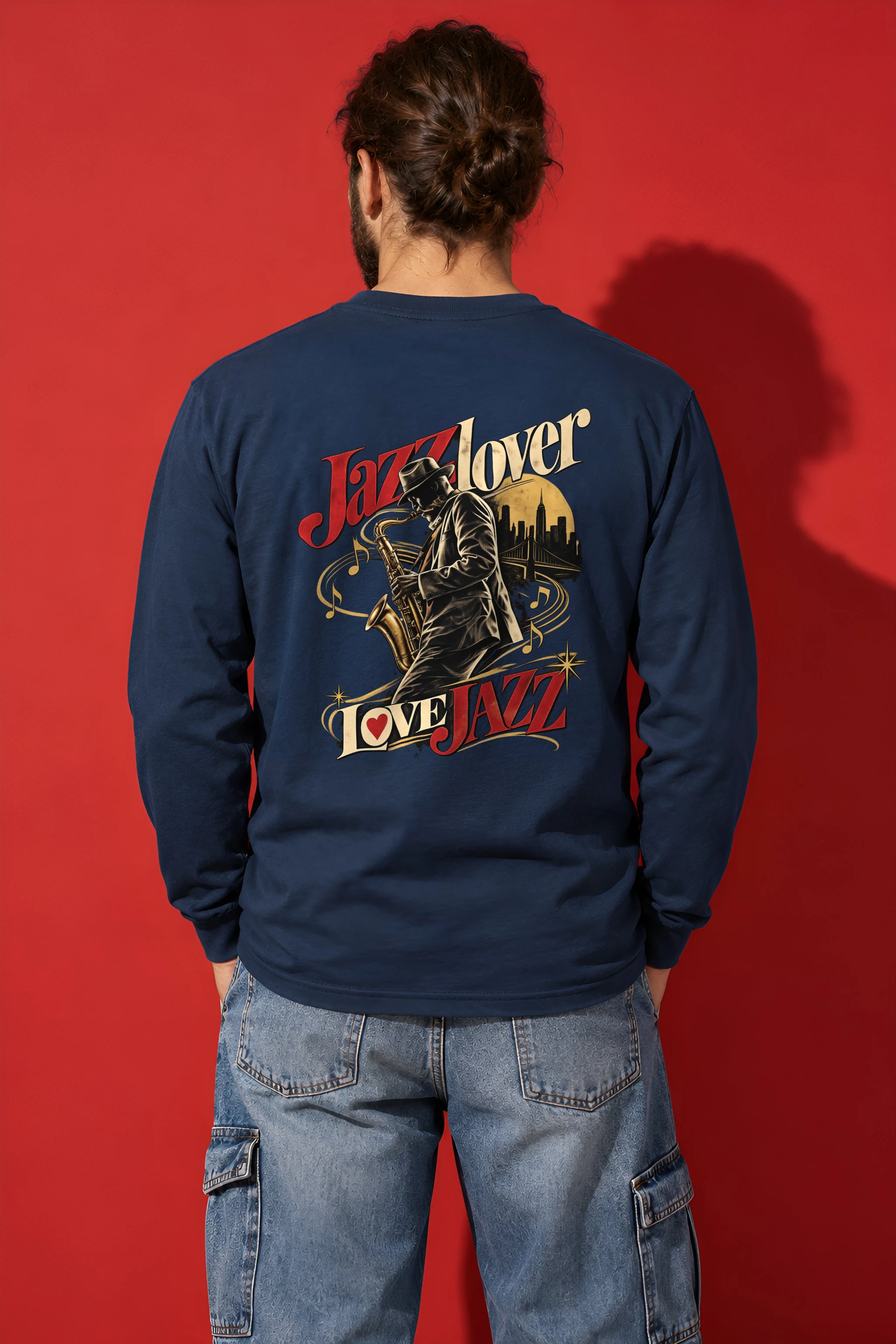 "Jazz Lover" Unisex Longsleeve T-shirt