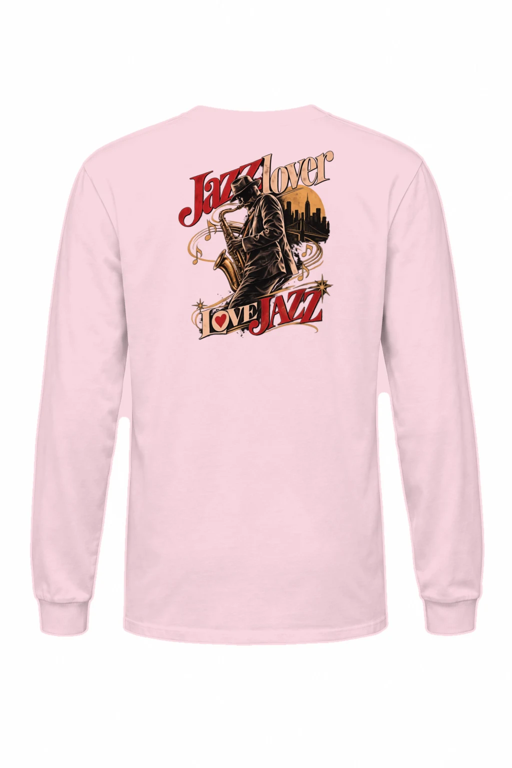 "Jazz Lover" Unisex Longsleeve T-shirt | Gildan 2400