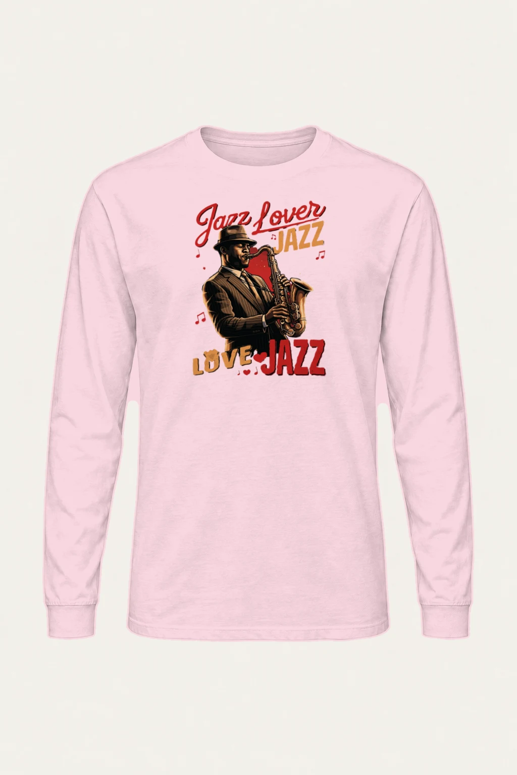"Jazz Lover" Unisex Longsleeve T-shirt | Gildan 2400