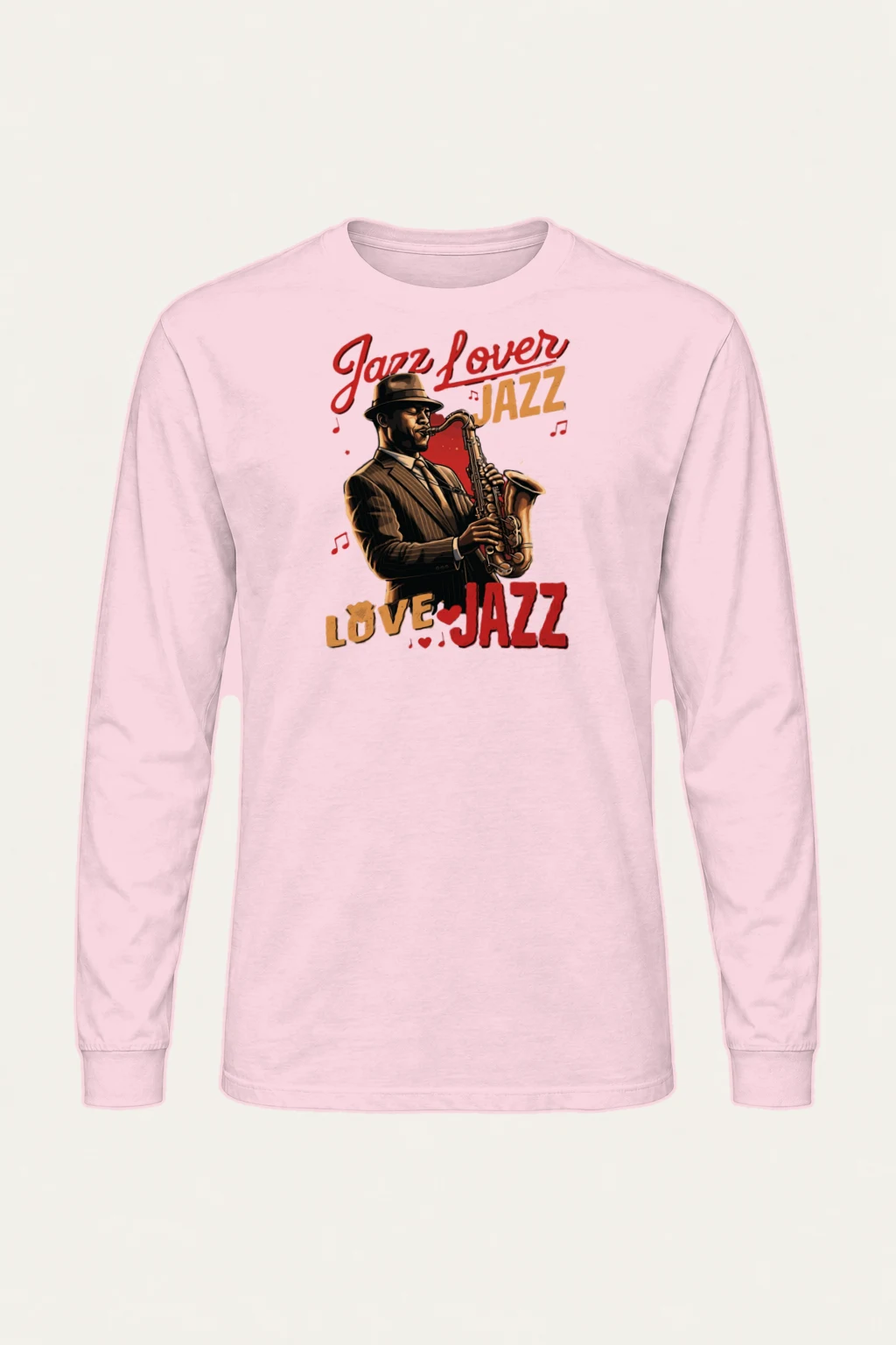 "Jazz Lover" Unisex Longsleeve T-shirt | Gildan 2400